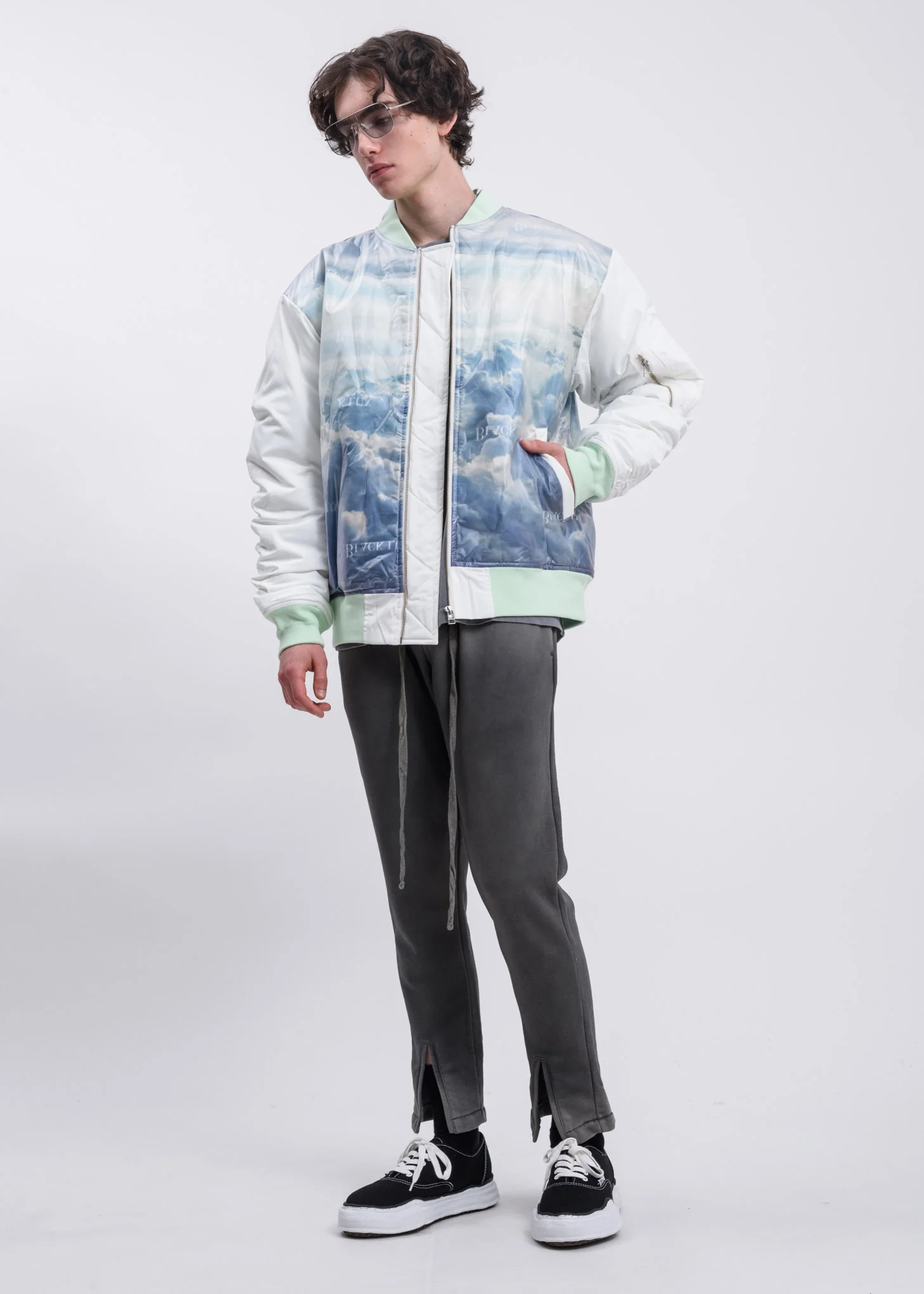 Grey Layered Pocket Long Sleeve - Image 7