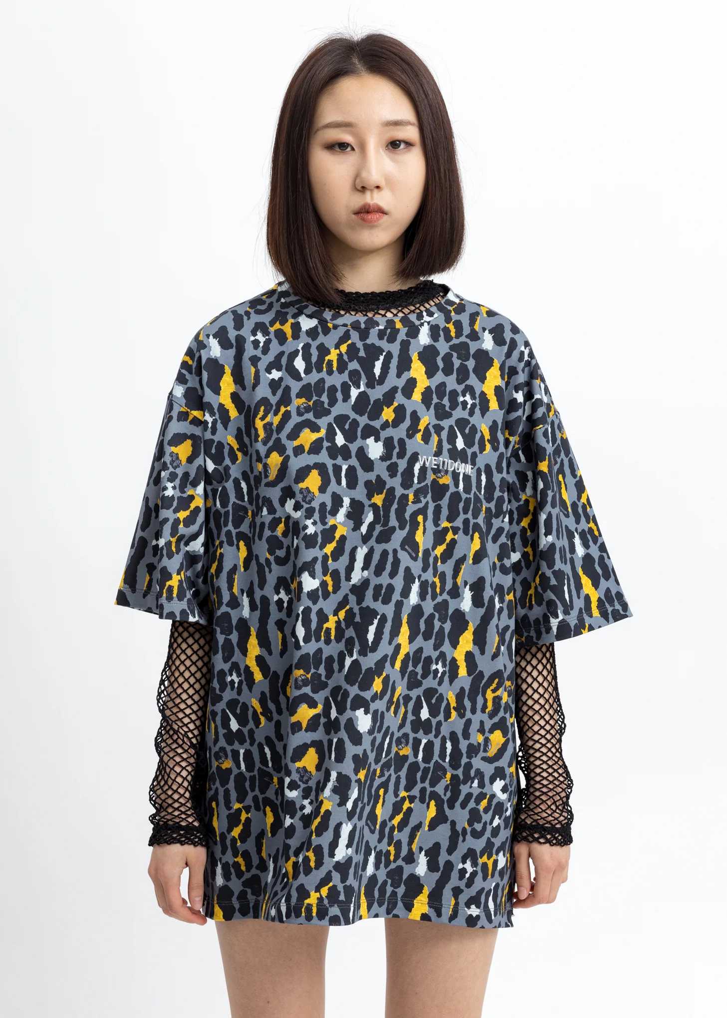Grey Leopard T-Shirt