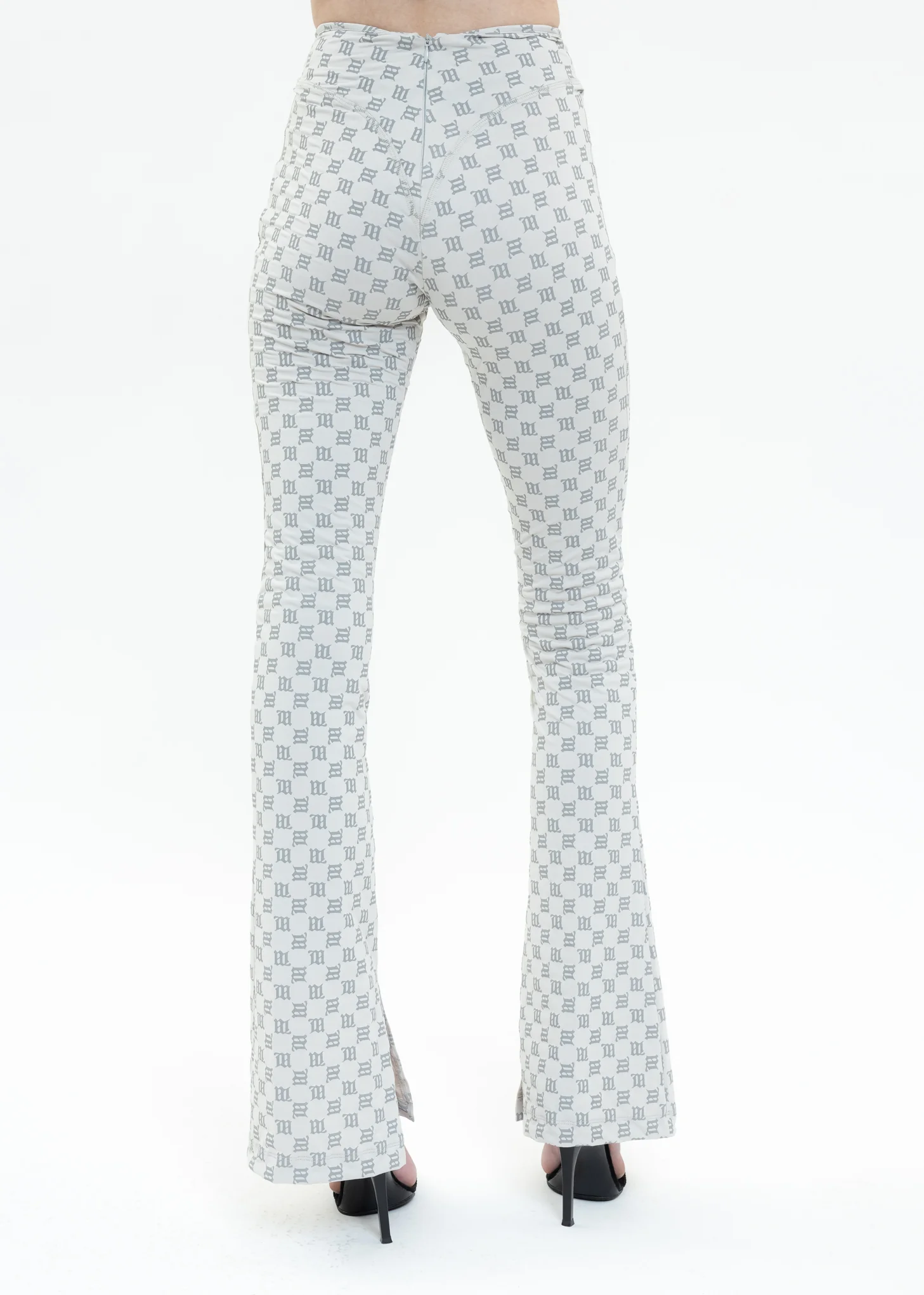 Grey Lingerie Signature Monogram REFLECTIVE Trousers - Image 6