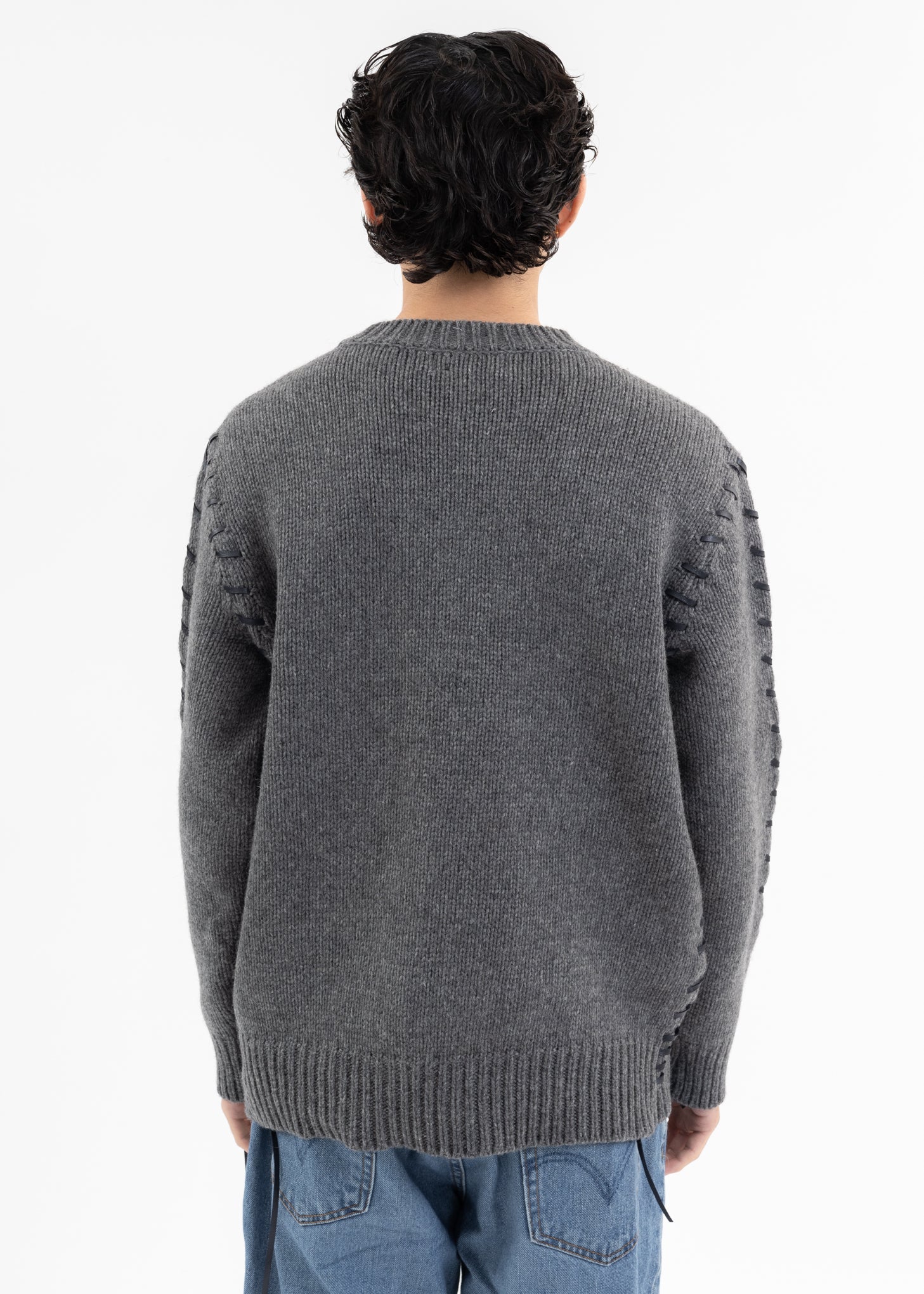 Grey LOOPING KNIT - Image 4