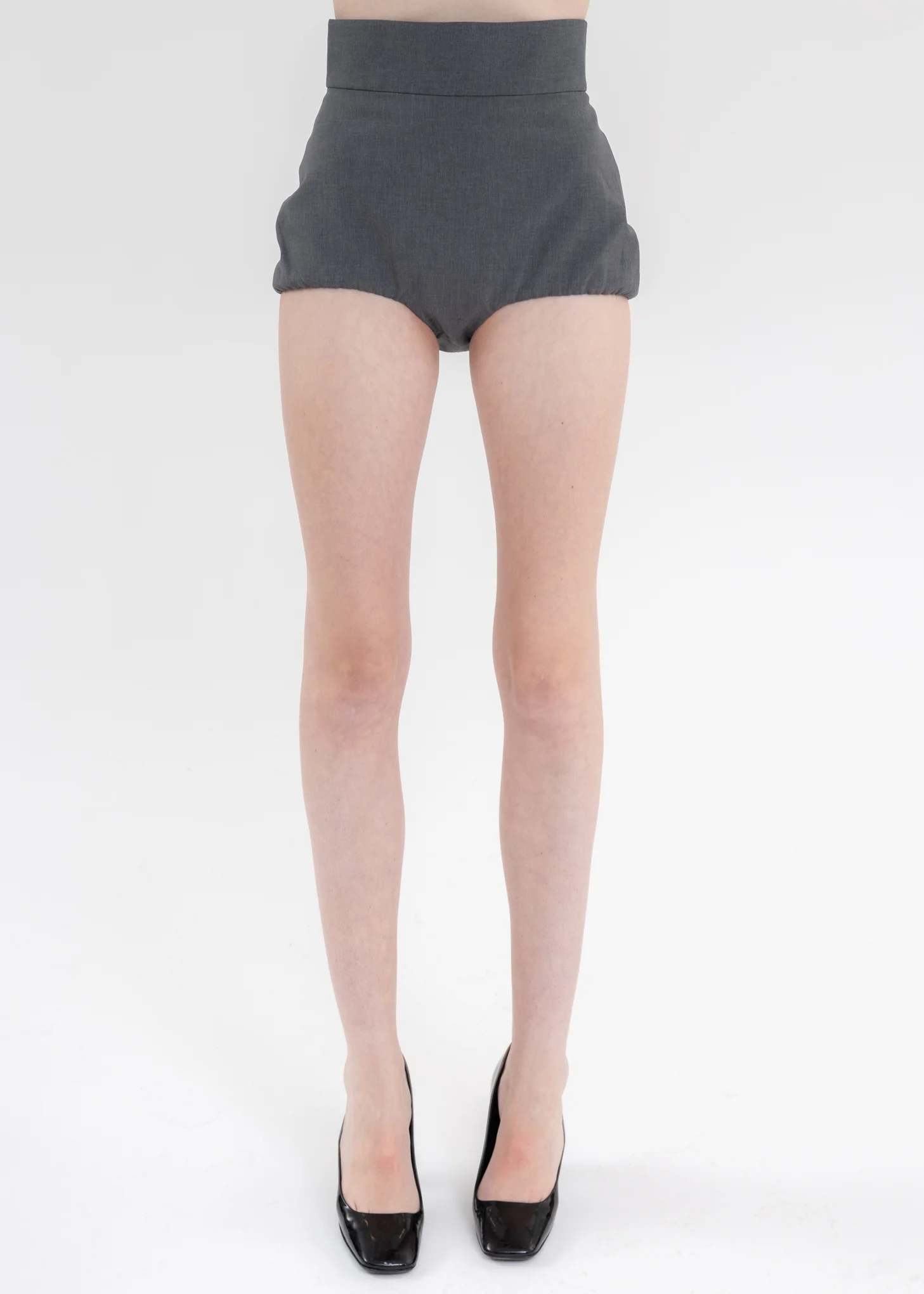 Grey Mini Shorts