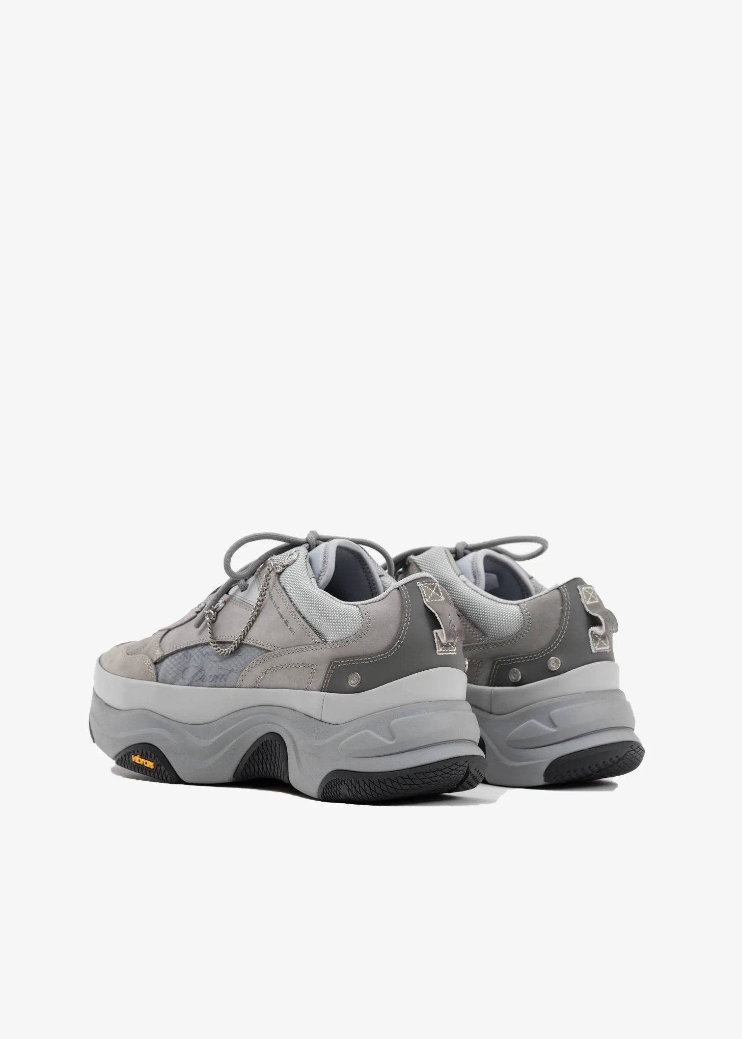 Grey 'My Own Private Planet' Quark Alpha Sneakers - Image 2
