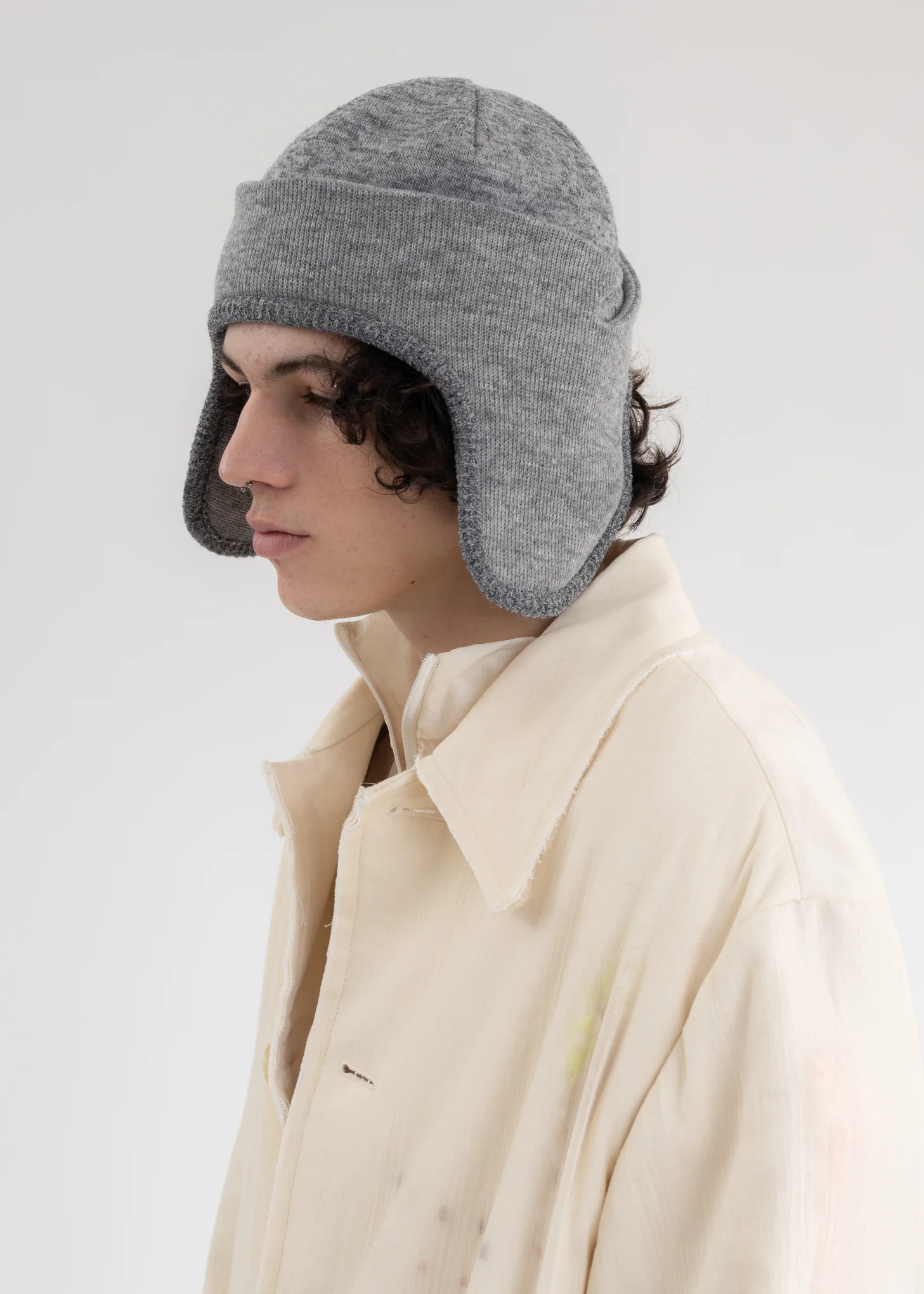 GREY NAUSICAA BEANIE