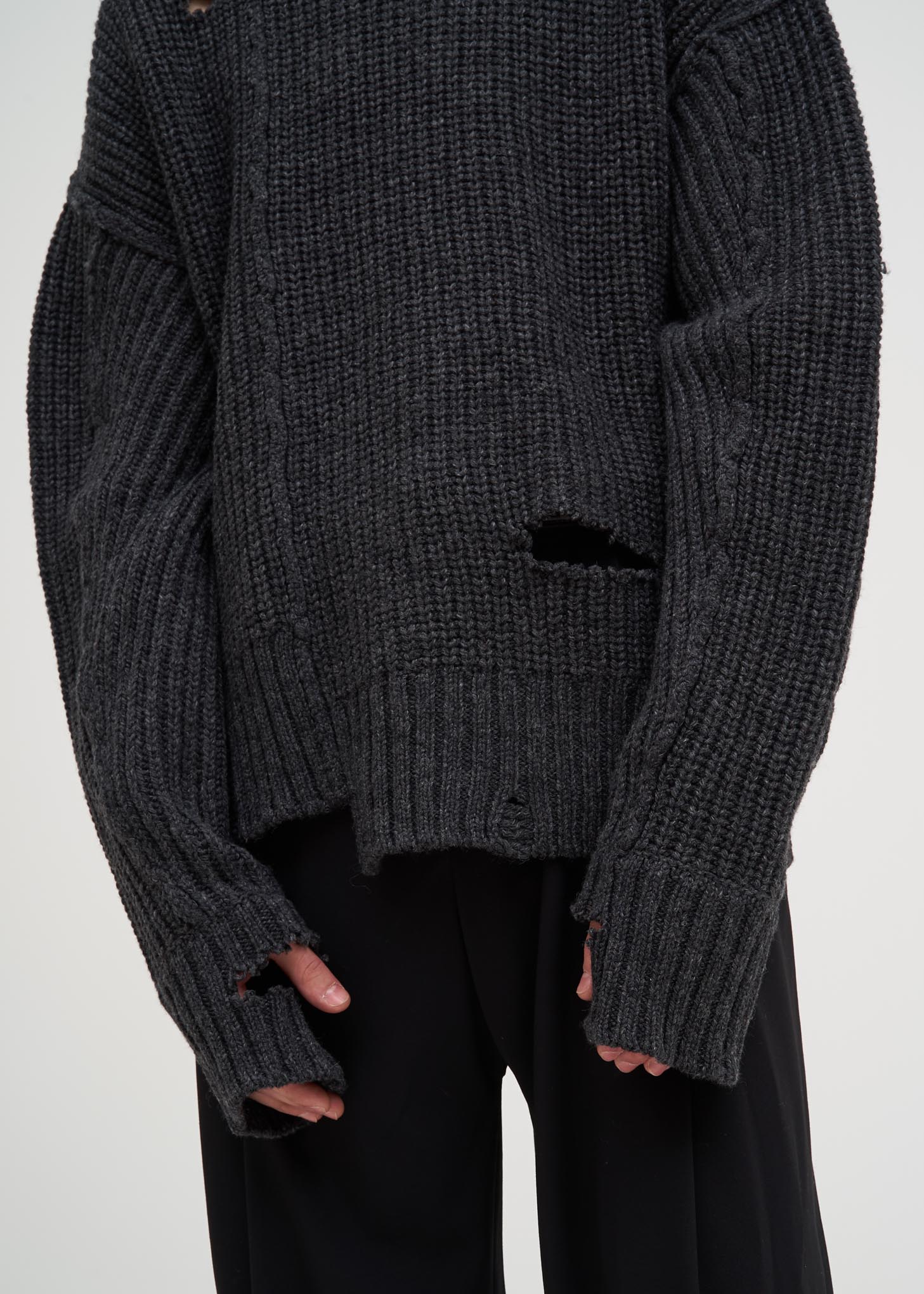 Grey Nobo Distressed Knit - Image 6