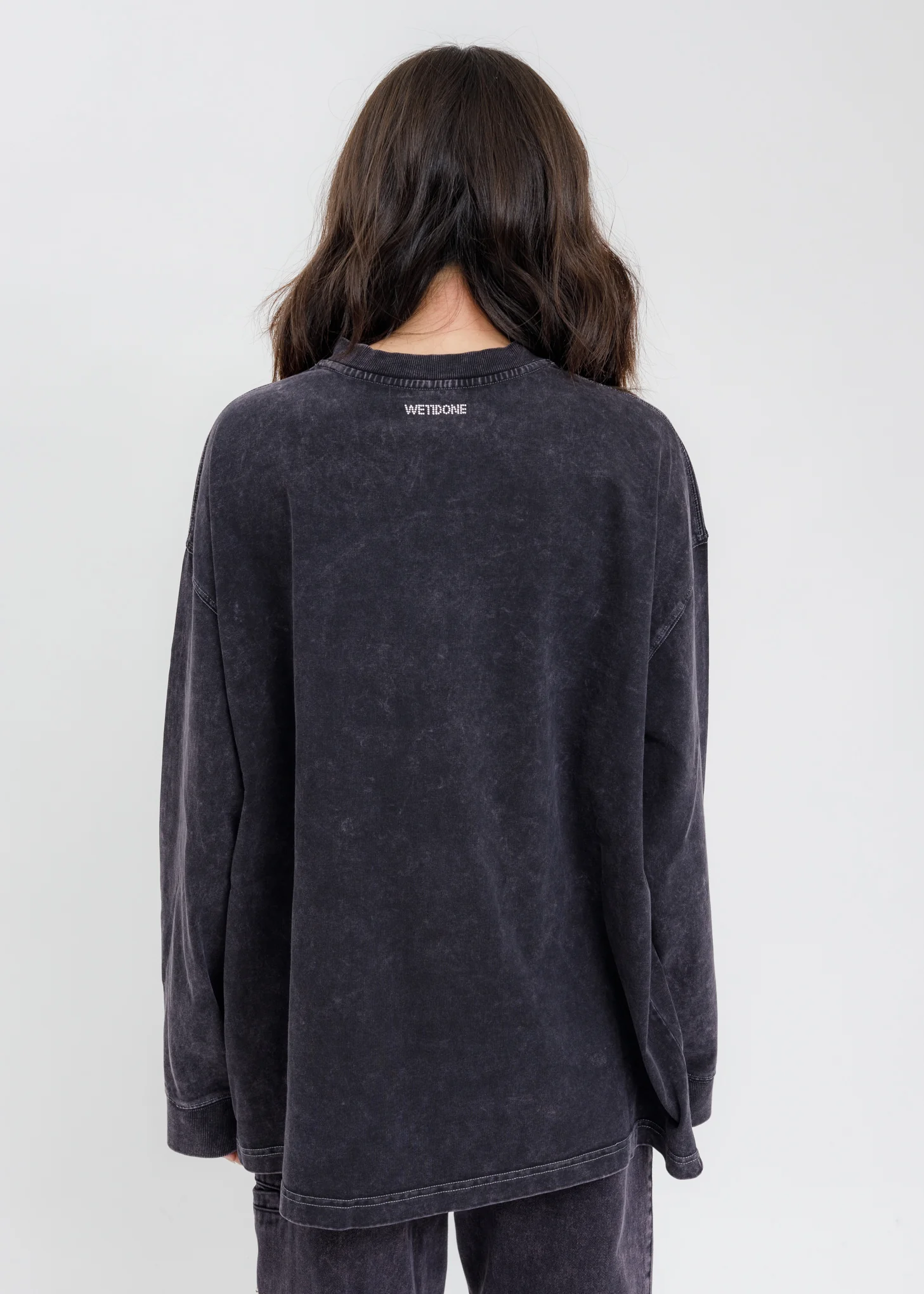 Grey Oversize Cargo Pocket Long Sleeves - Image 4