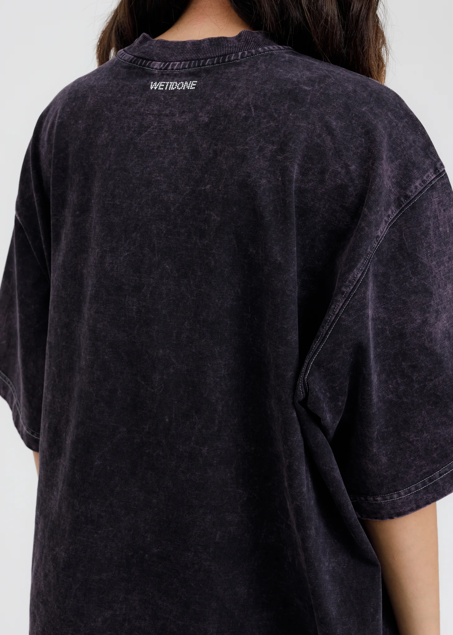 Grey Oversize Cargo Pocket T-Shirt - Image 5