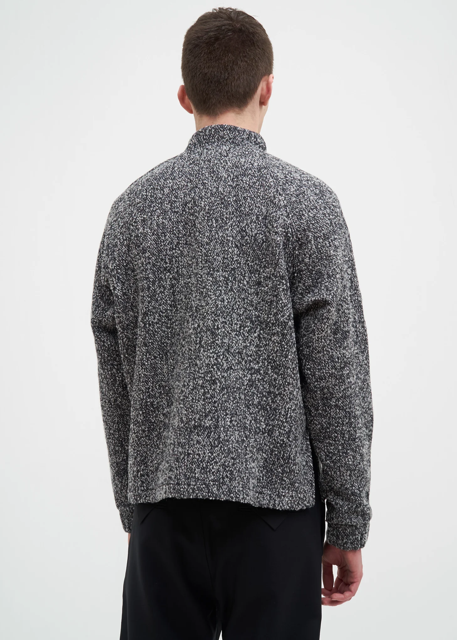Grey Patch Turtleneck - Image 3