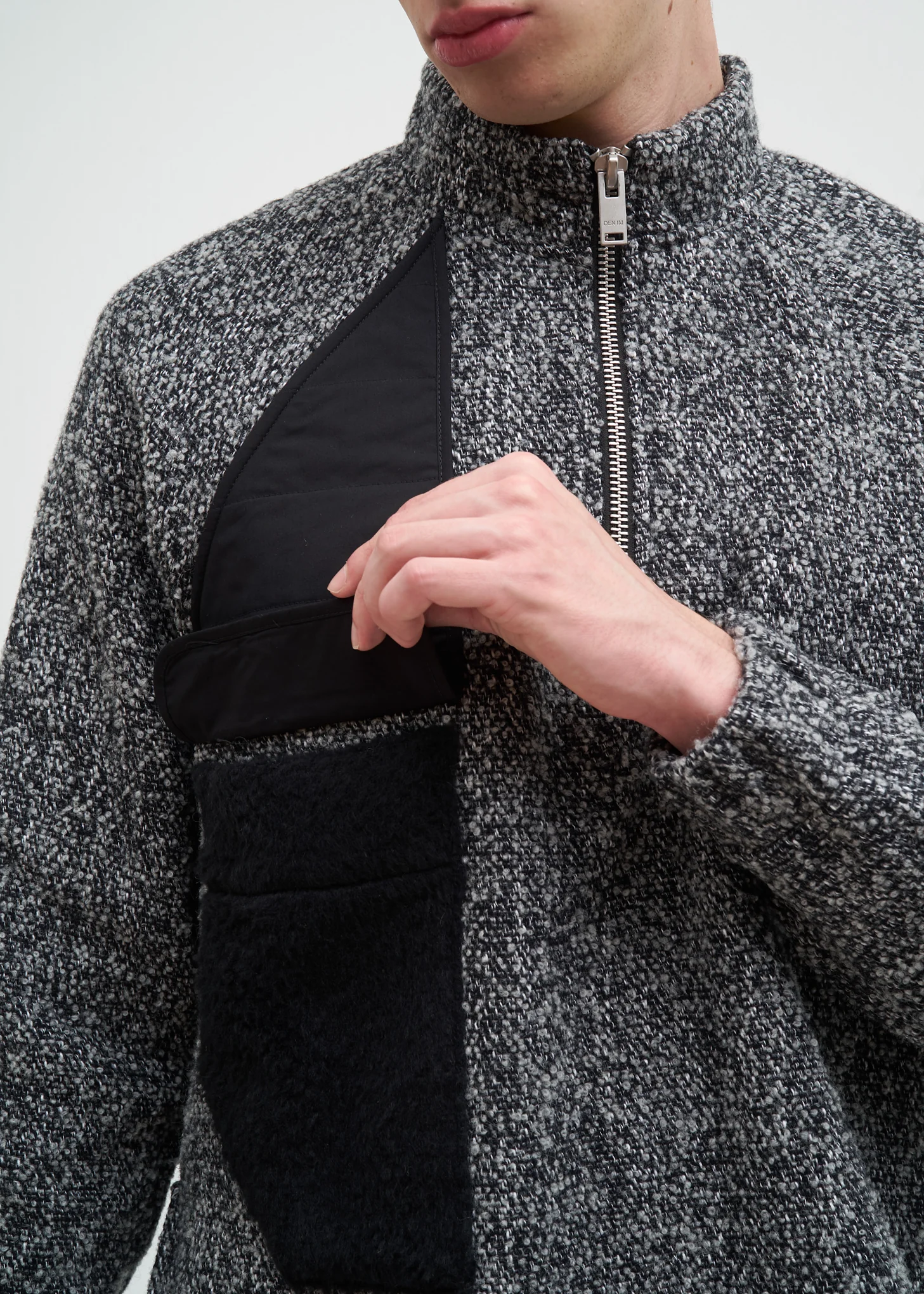Grey Patch Turtleneck - Image 5