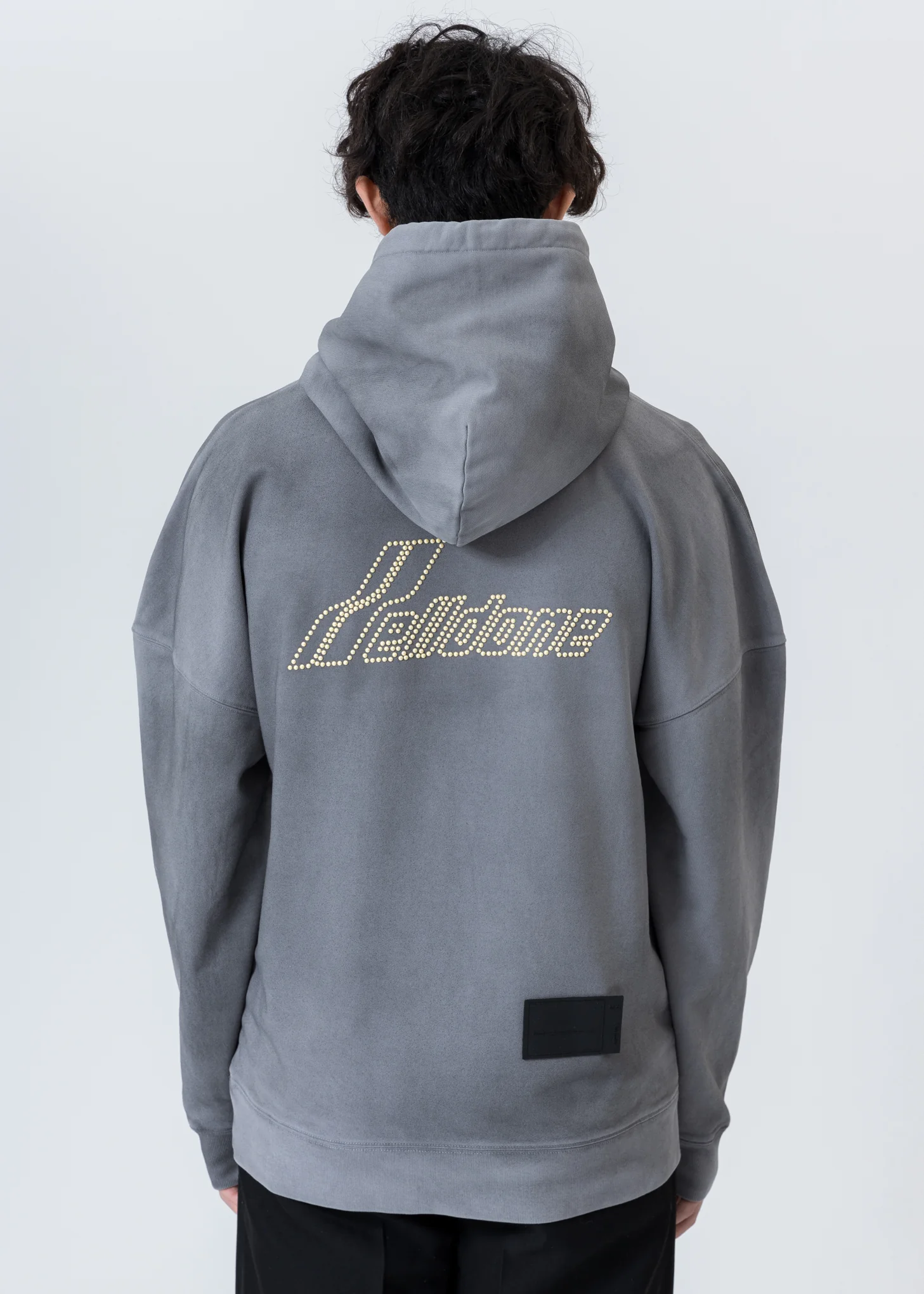 Grey Pearl Logo Hoodie - Image 3