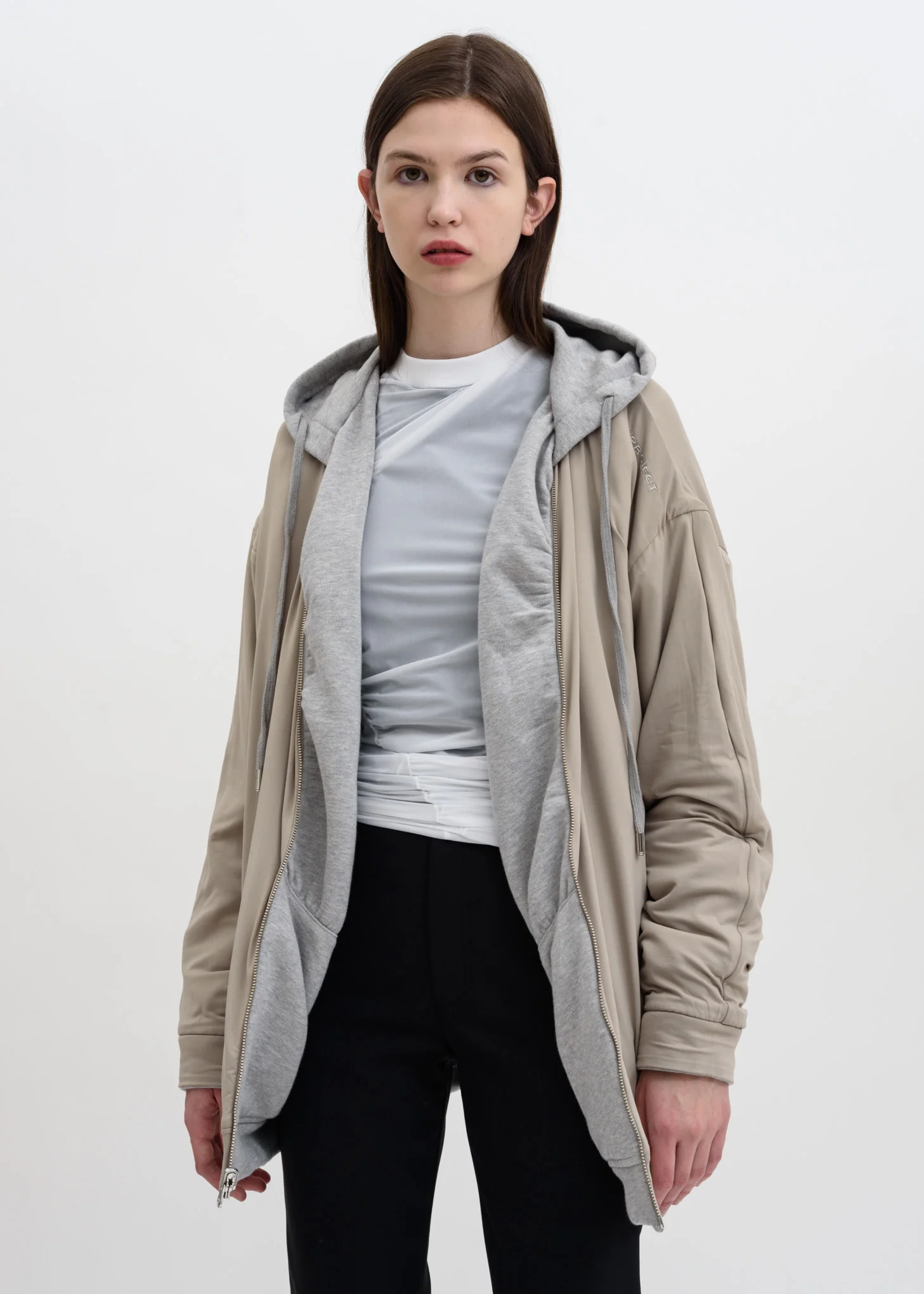 Grey Reversible Hoodie - Image 2