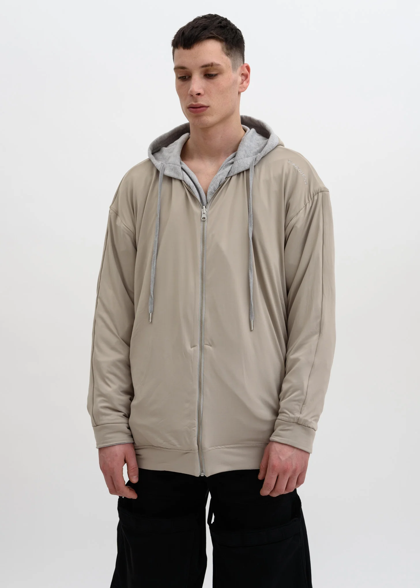 Grey Reversible Hoodie - Image 2