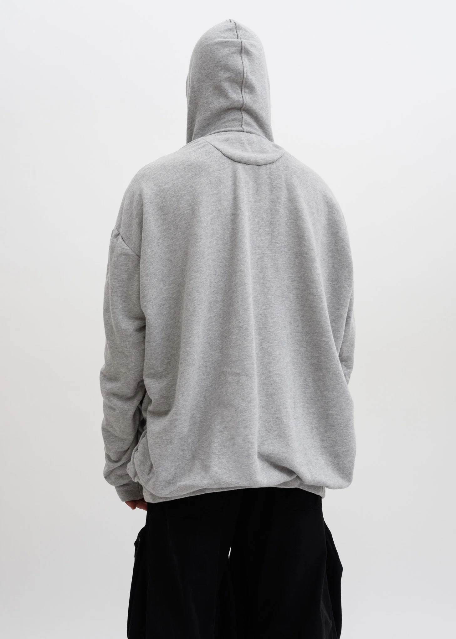 Grey Reversible Hoodie - Image 3