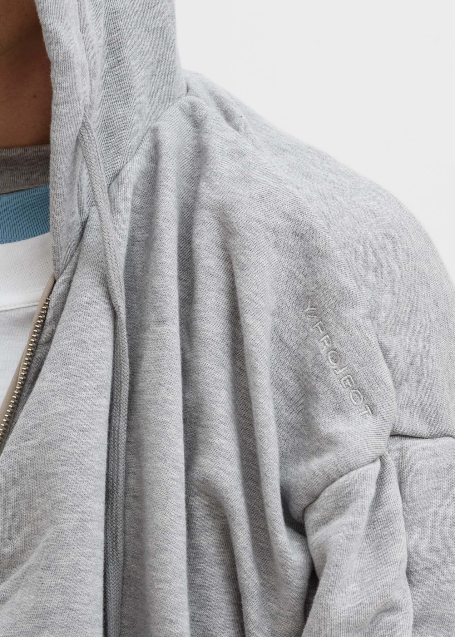 Grey Reversible Hoodie - Image 5