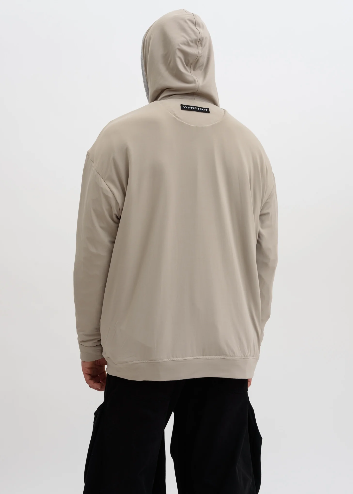 Grey Reversible Hoodie - Image 6