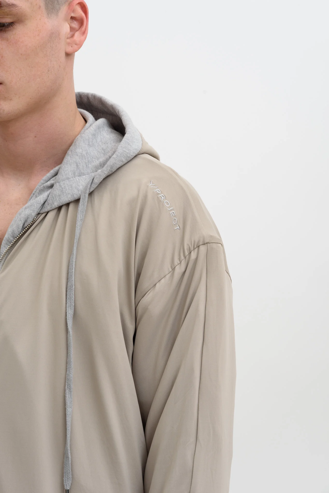 Grey Reversible Hoodie - Image 7