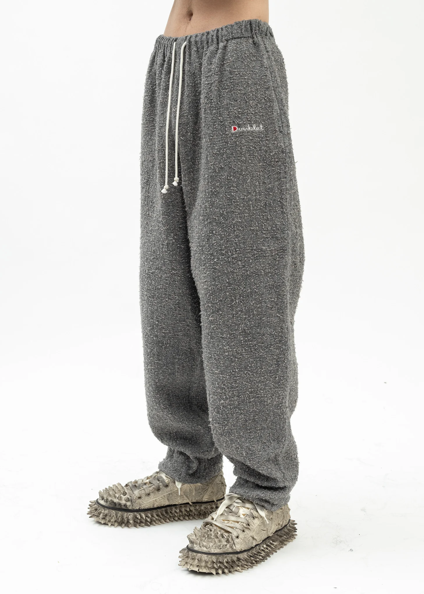 GREY REVERSIBLE SEWING PANTS - Image 2