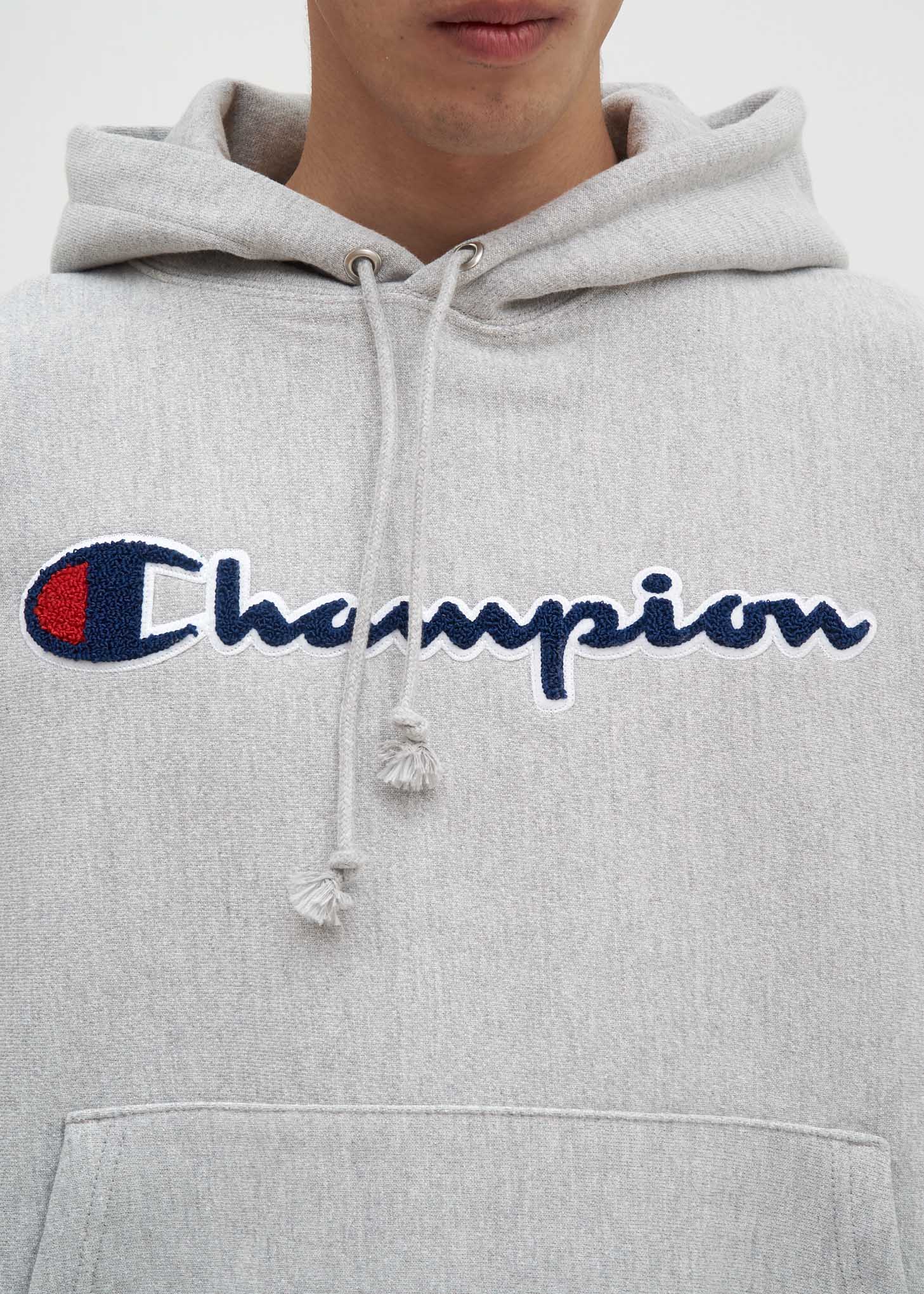 Grey RW Fleece Hoodie - Image 2