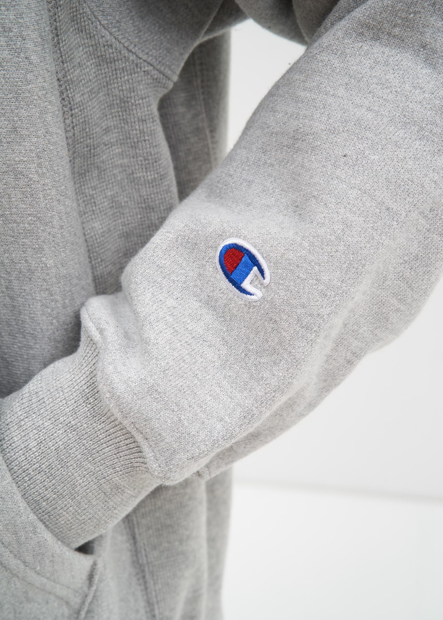 Grey RW Fleece Hoodie - Image 4