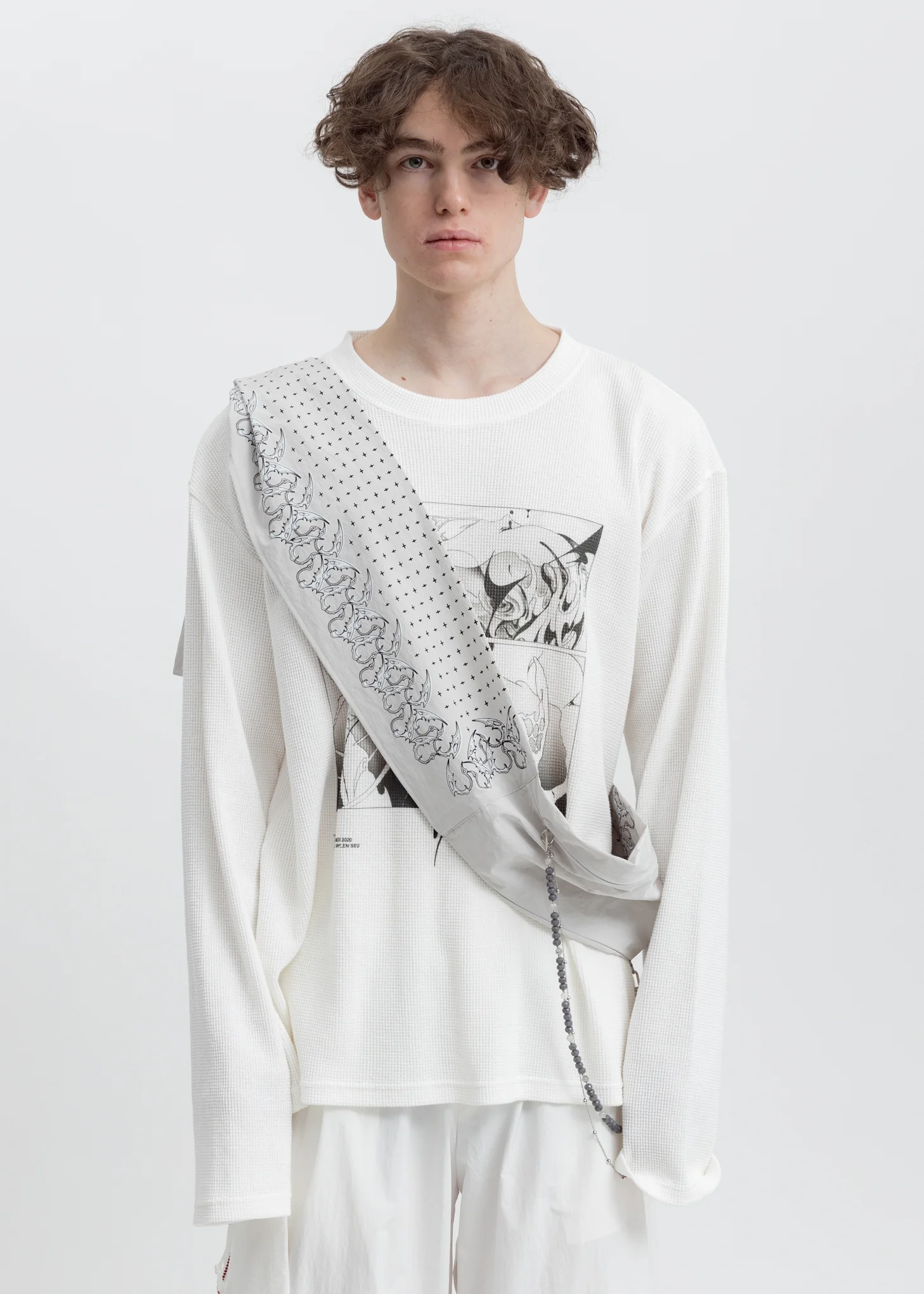 Grey Sash Bag - Image 2
