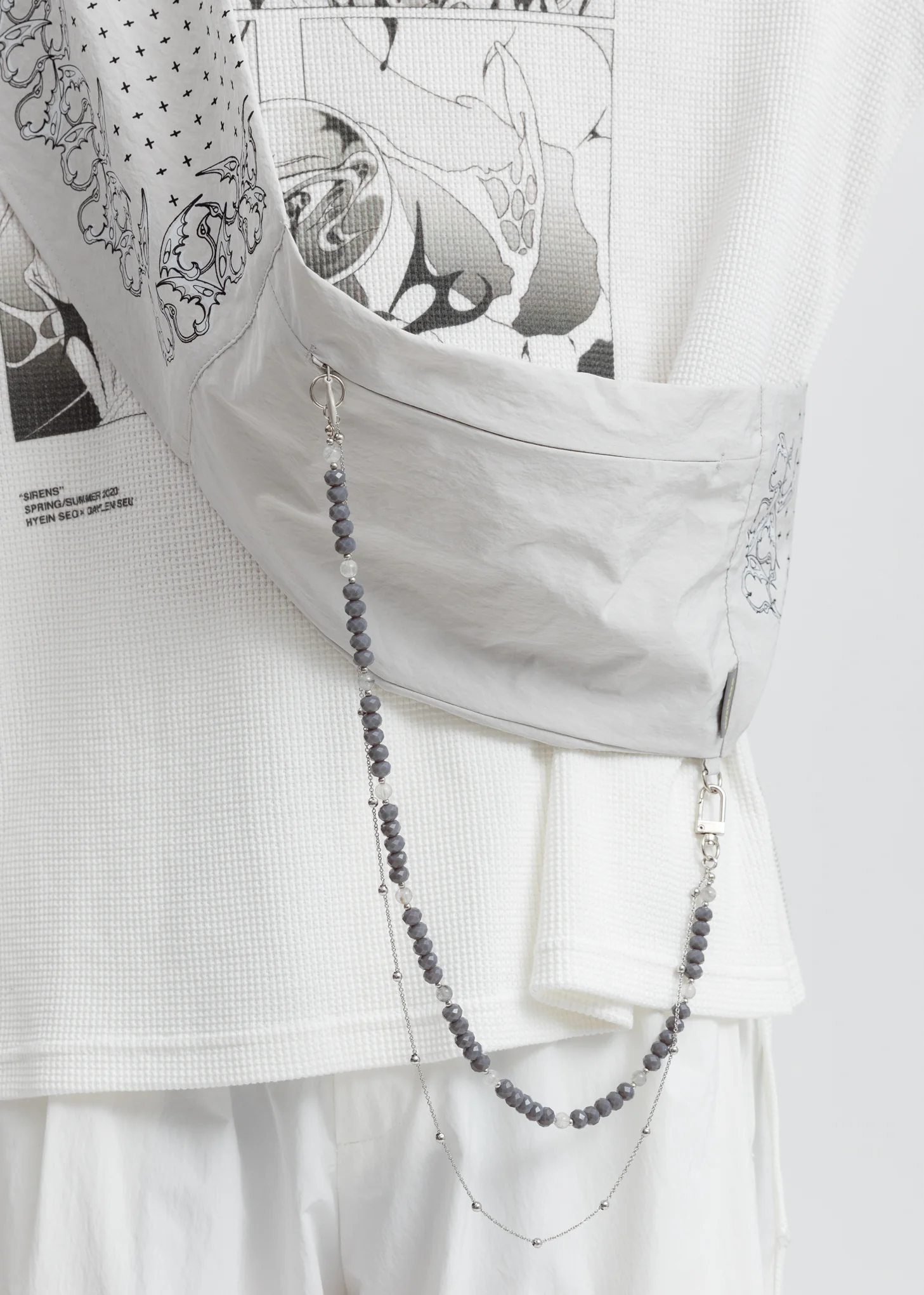 Grey Sash Bag - Image 4
