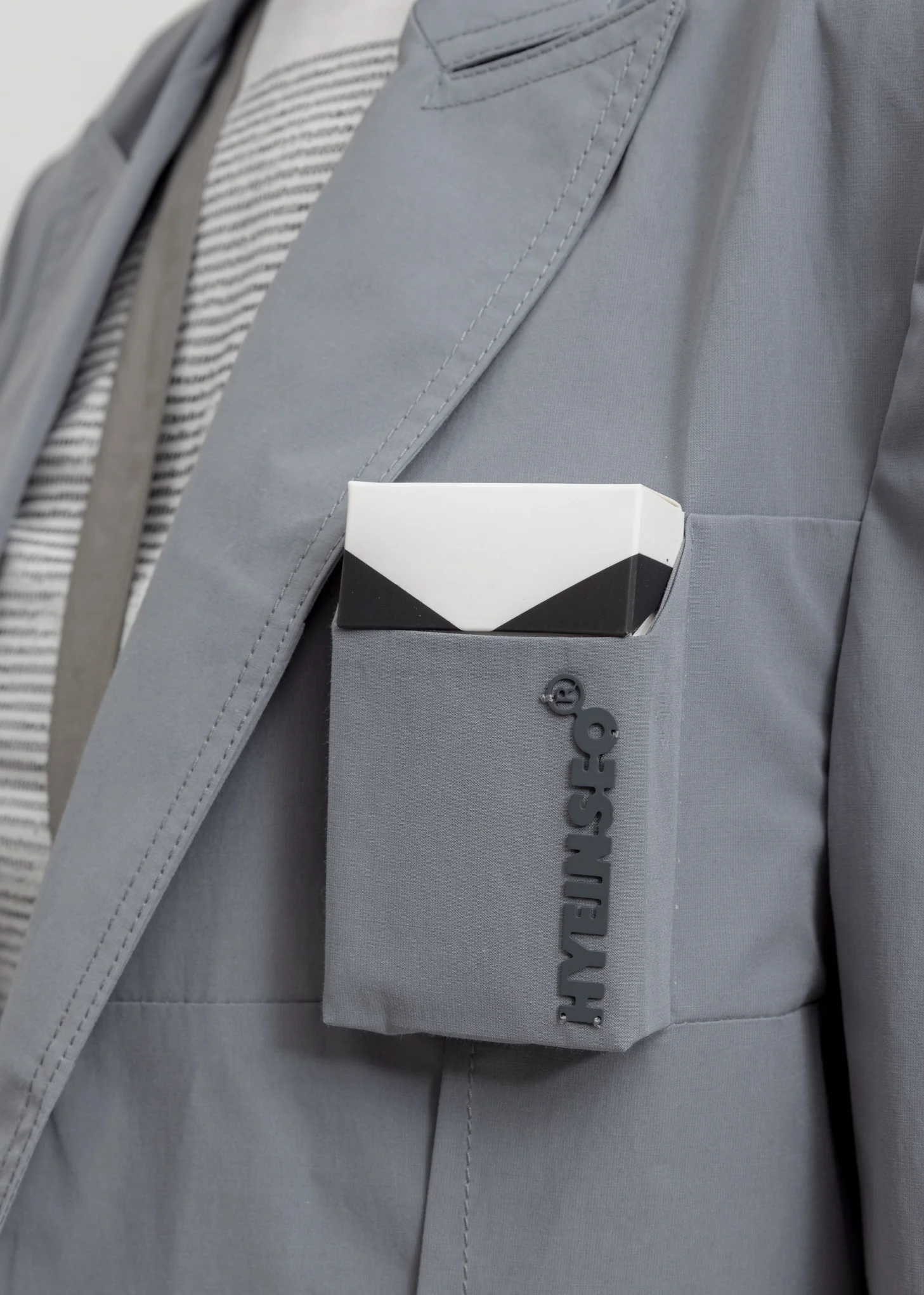 Grey Smoker's Jacket - Image 2
