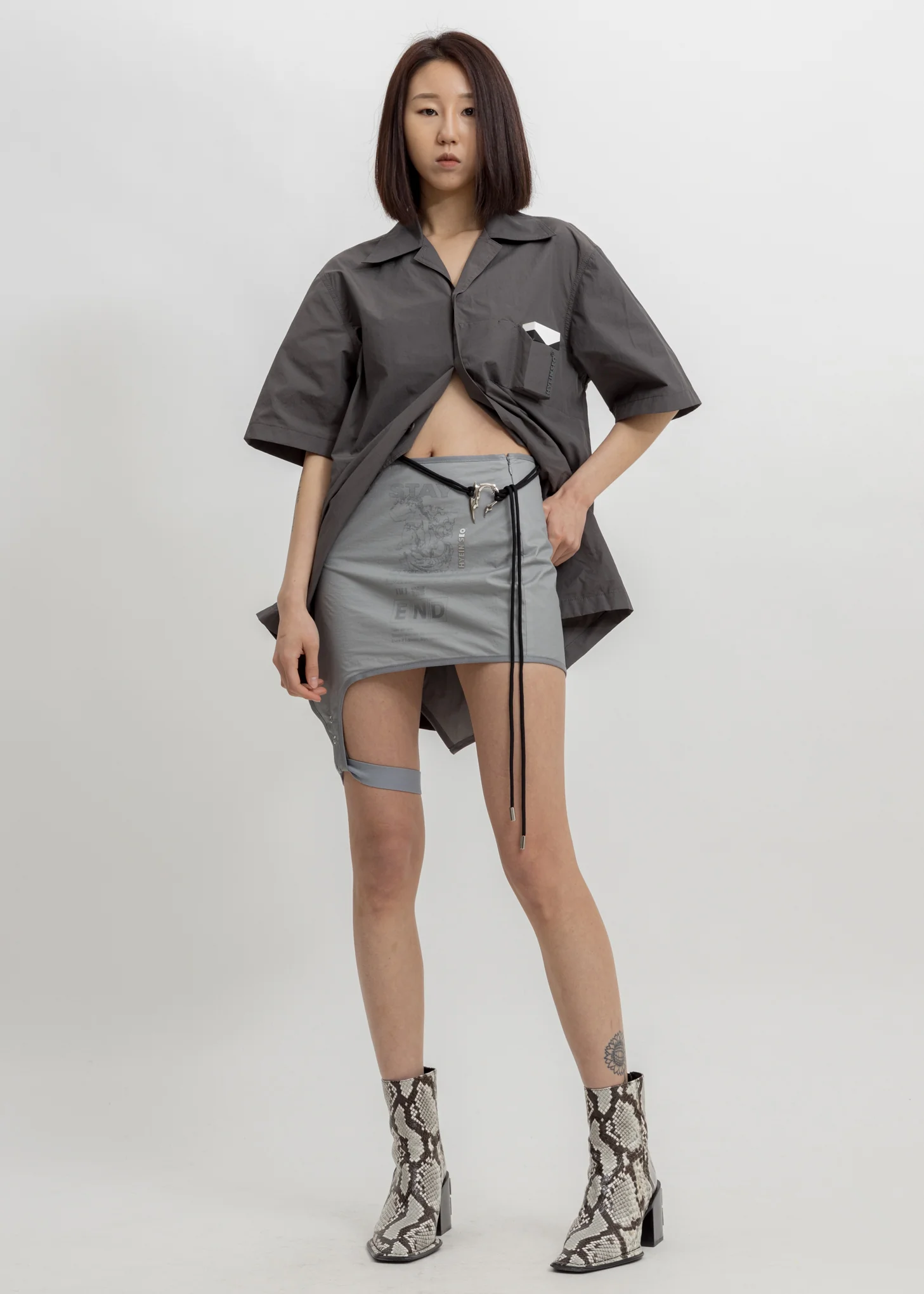 Grey Smoker's Shirt - Image 5