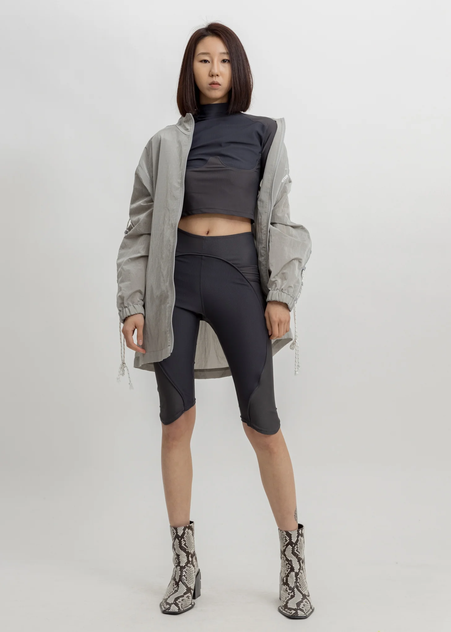 Grey Sport Shorts - Image 4
