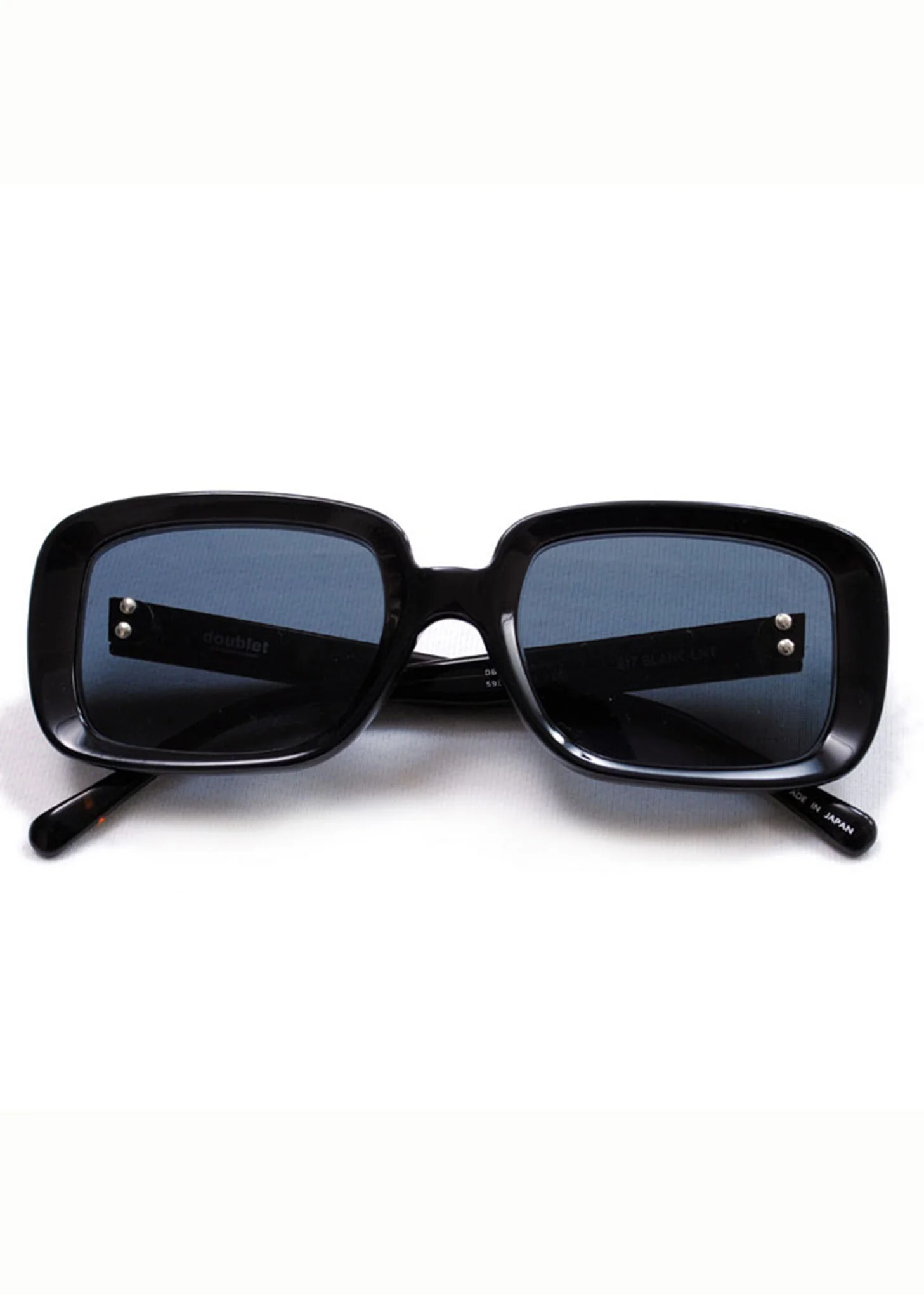 Grey Square Flame Sunglasses