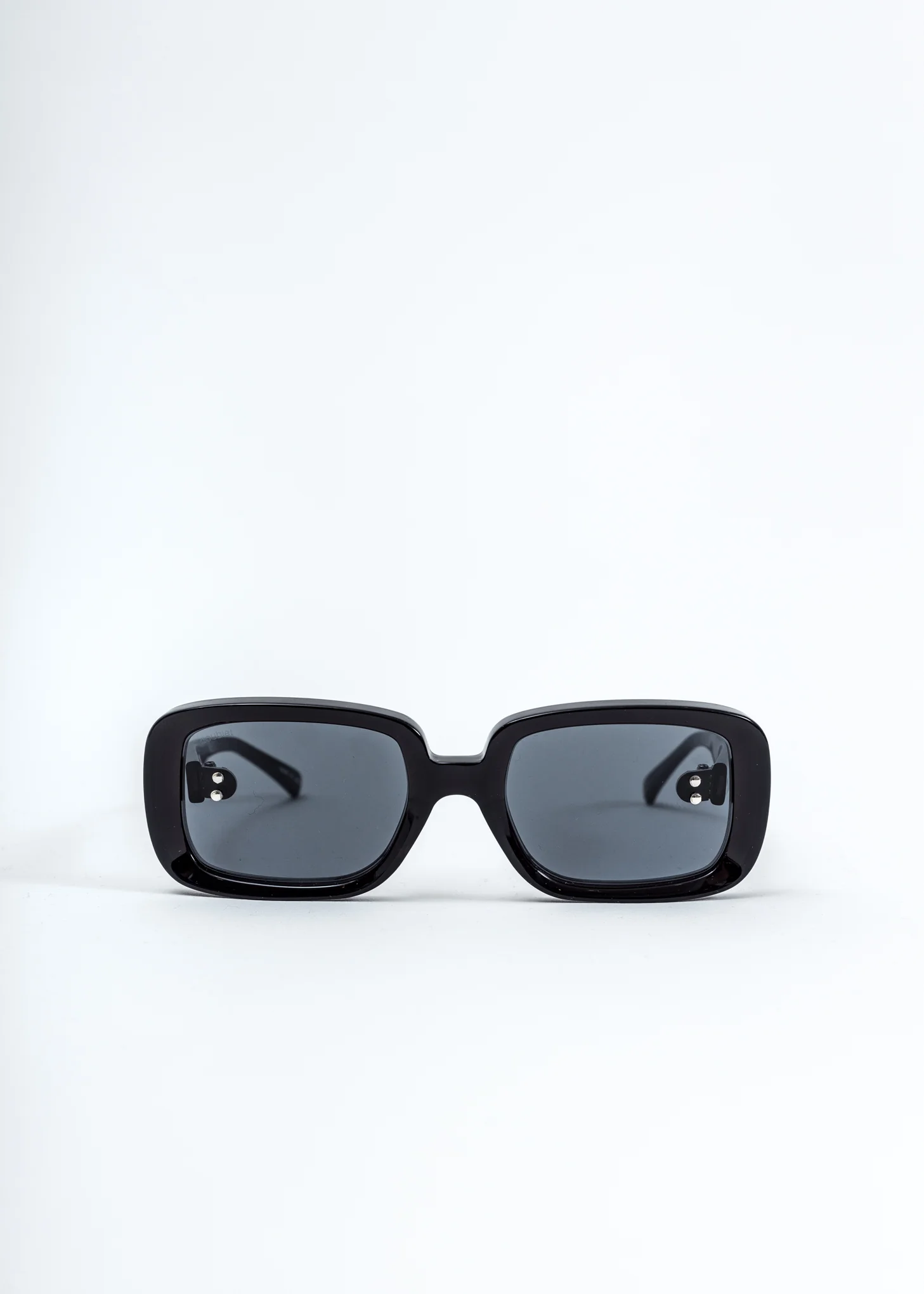 Grey Square Flame Sunglasses - Image 4