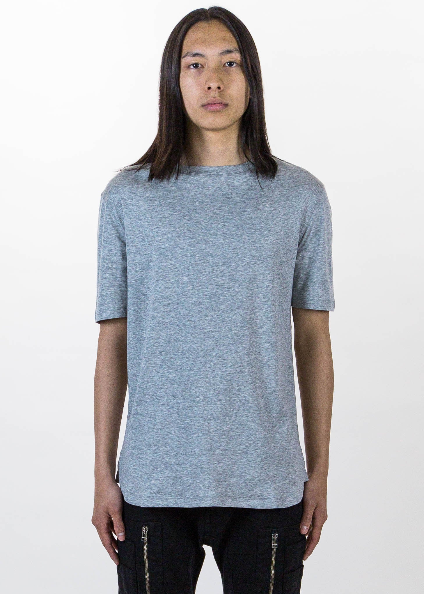 Grey SS Tee Brushed Jersey