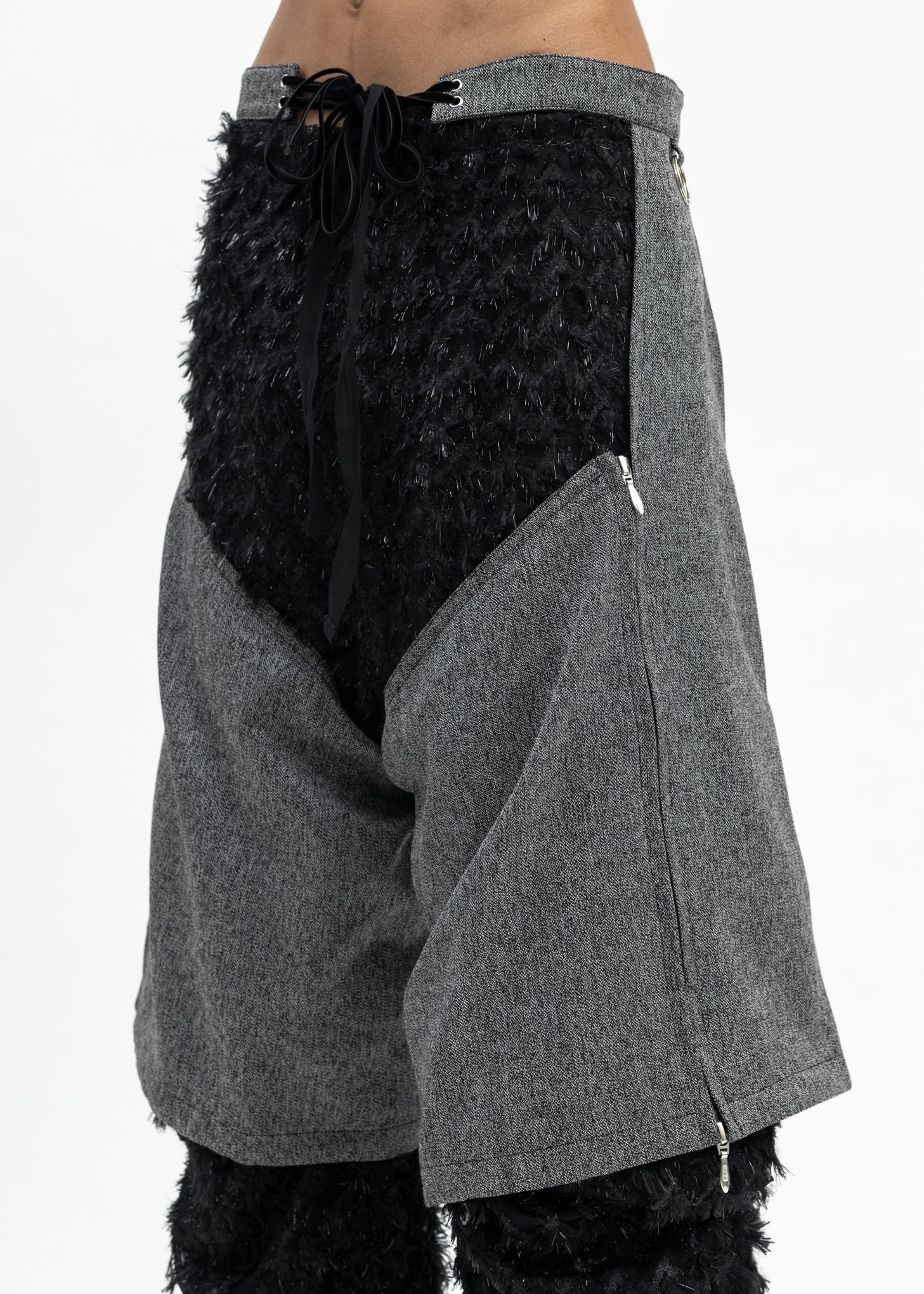 GREY TAILORED SHORT CHAPS - Image 4