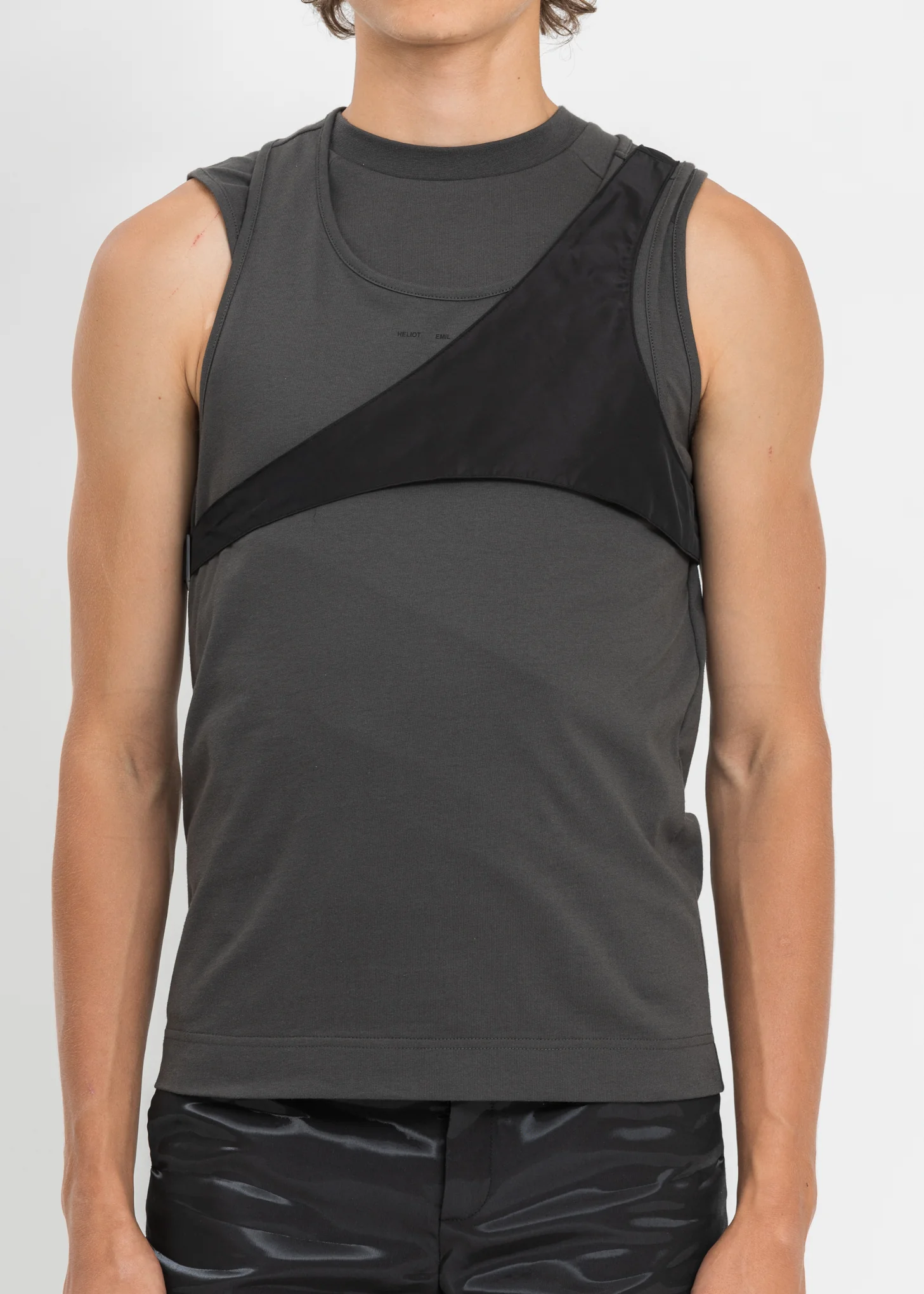Grey Tank Top With Harness - Image 4
