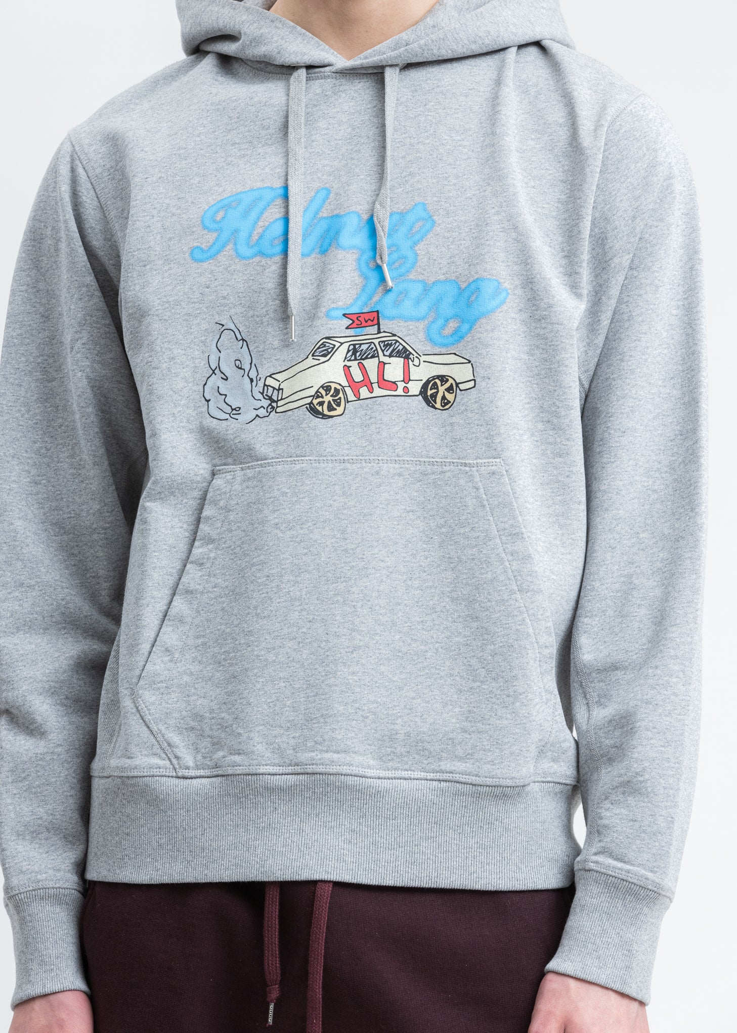 Grey Taxi Hoodie - Image 2