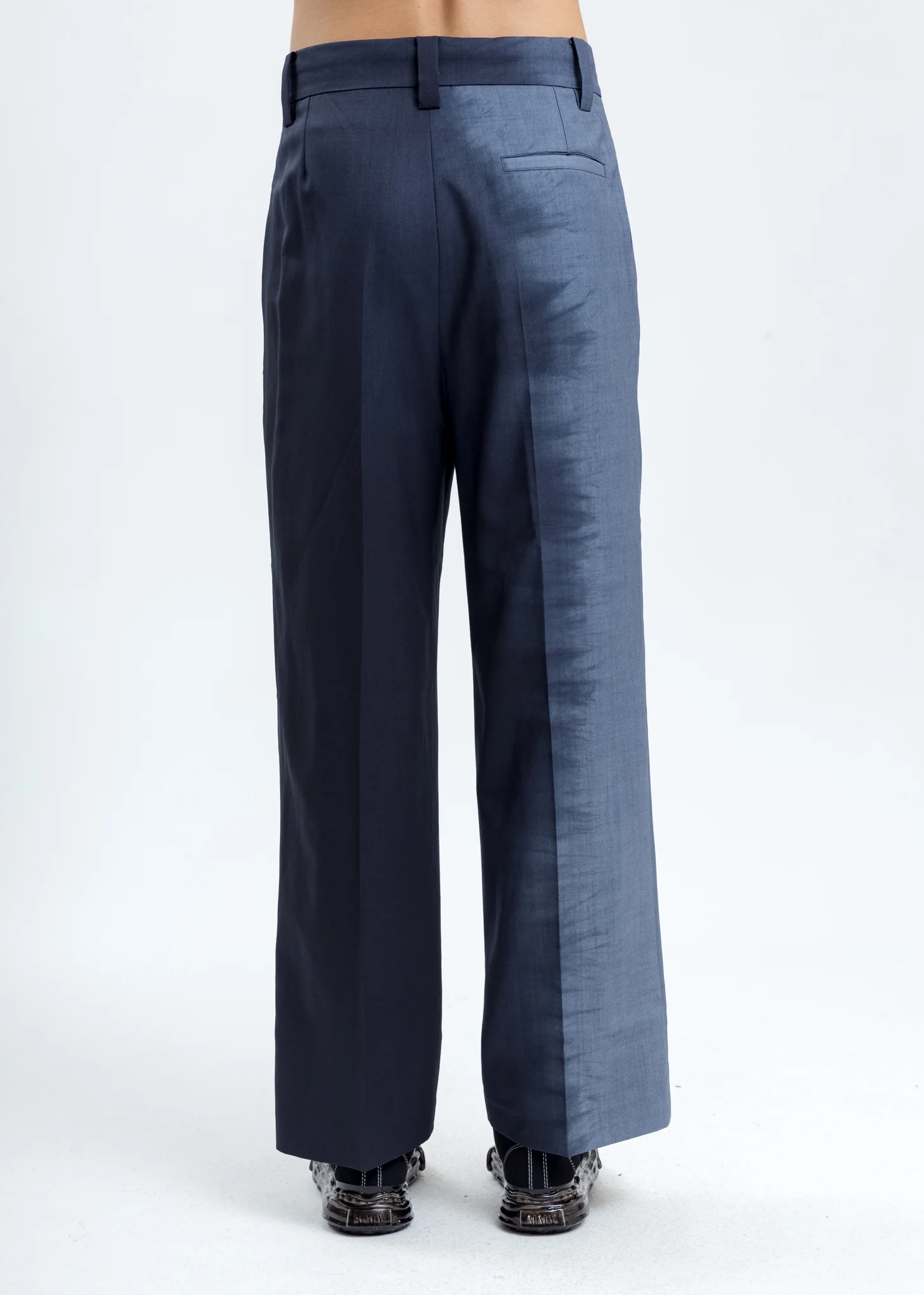 Grey Tie Dye Suit Pants - Image 2