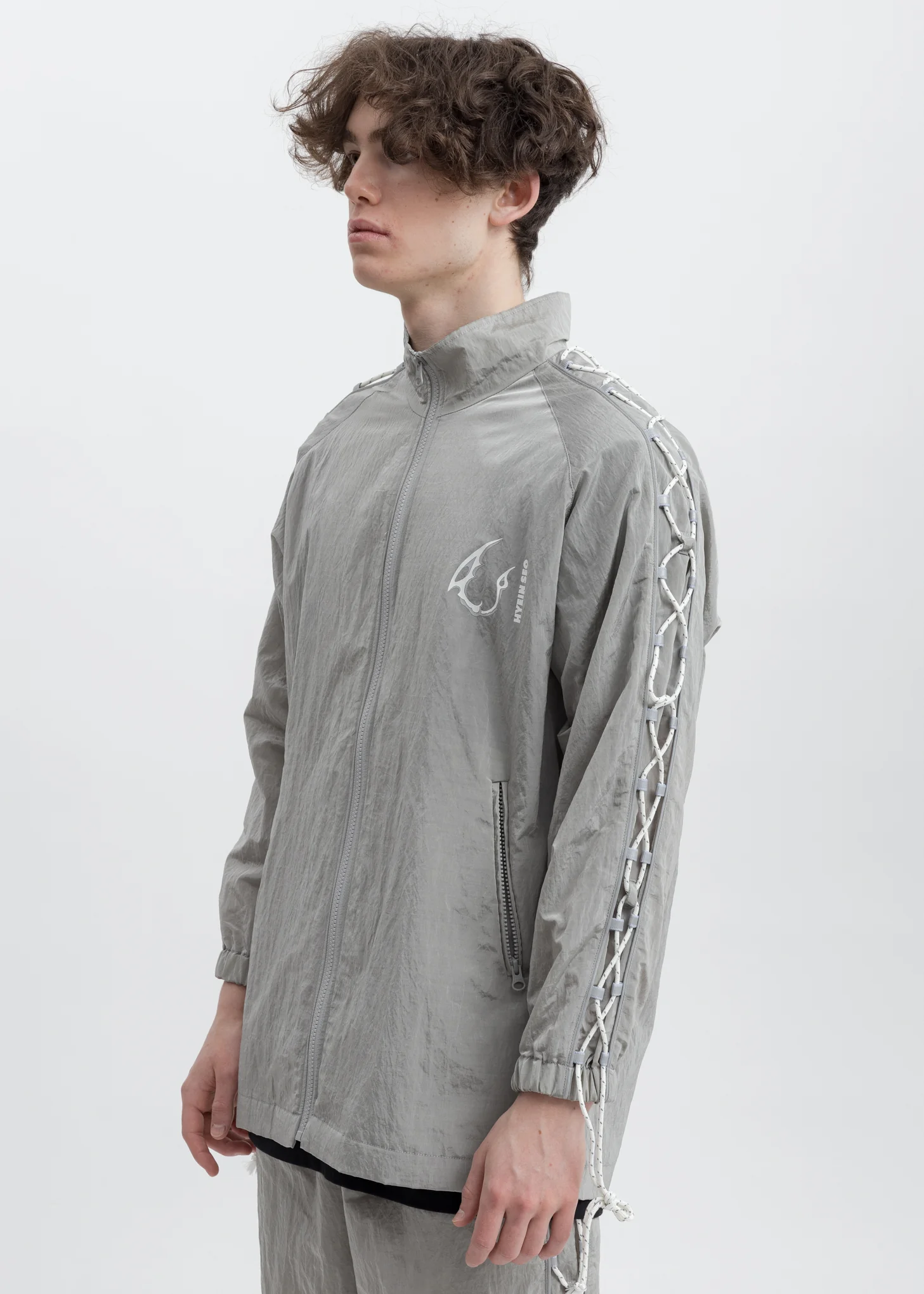 Grey Track Jacket - Image 3