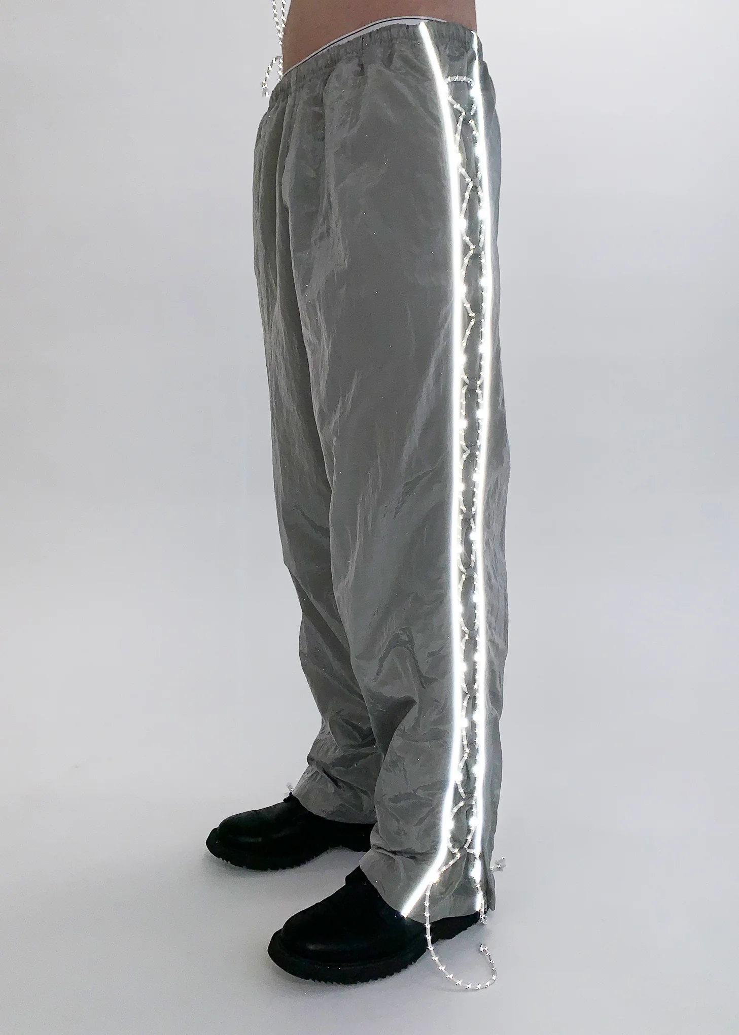 Grey Track Pants - Image 2