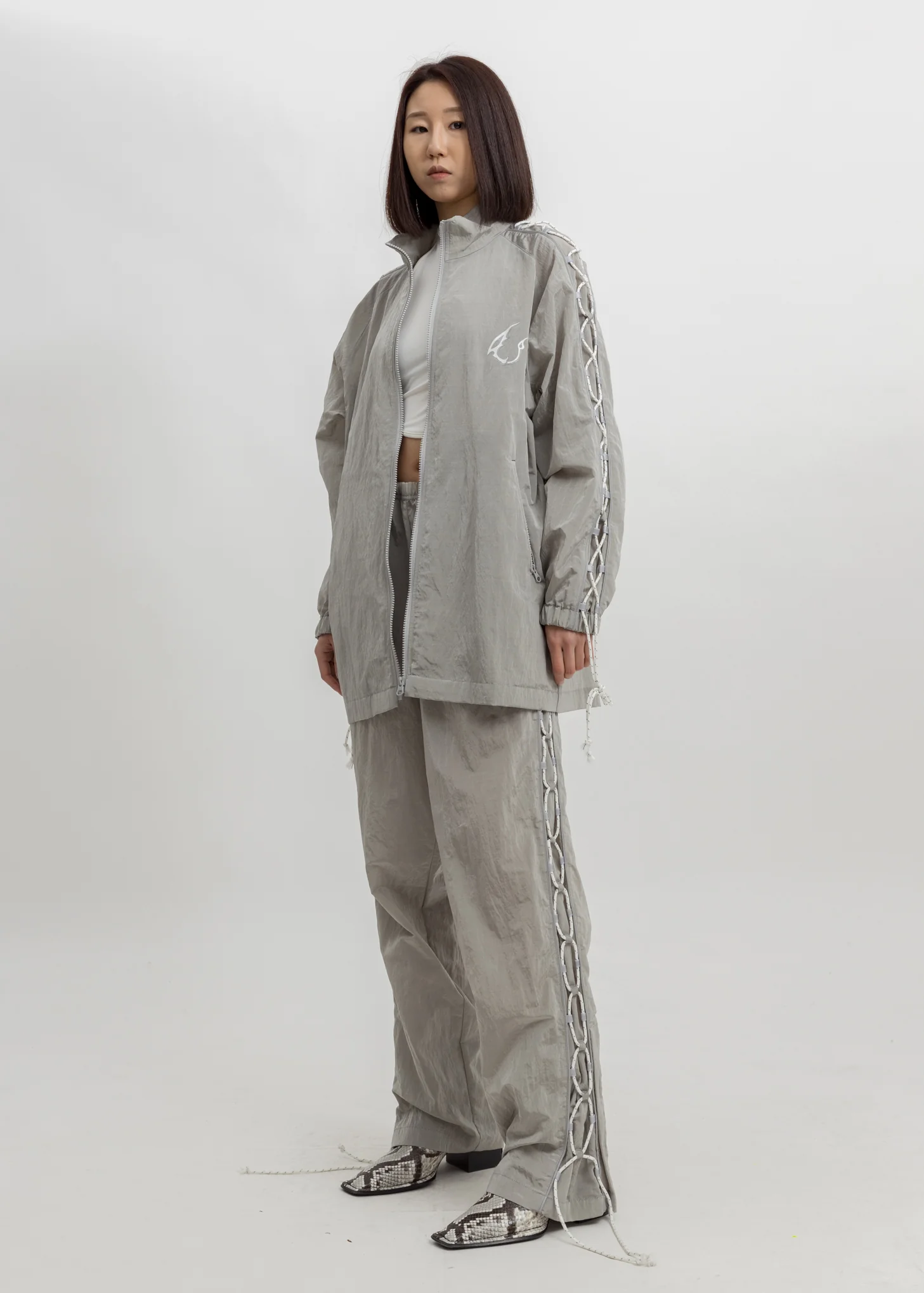 Grey Track Pants - Image 5