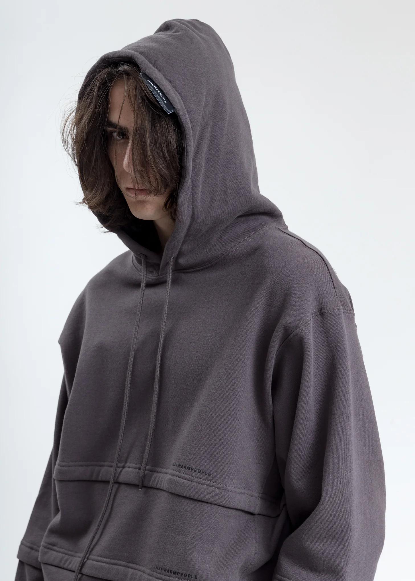 Grey Triple Layer Hoodies - Image 4