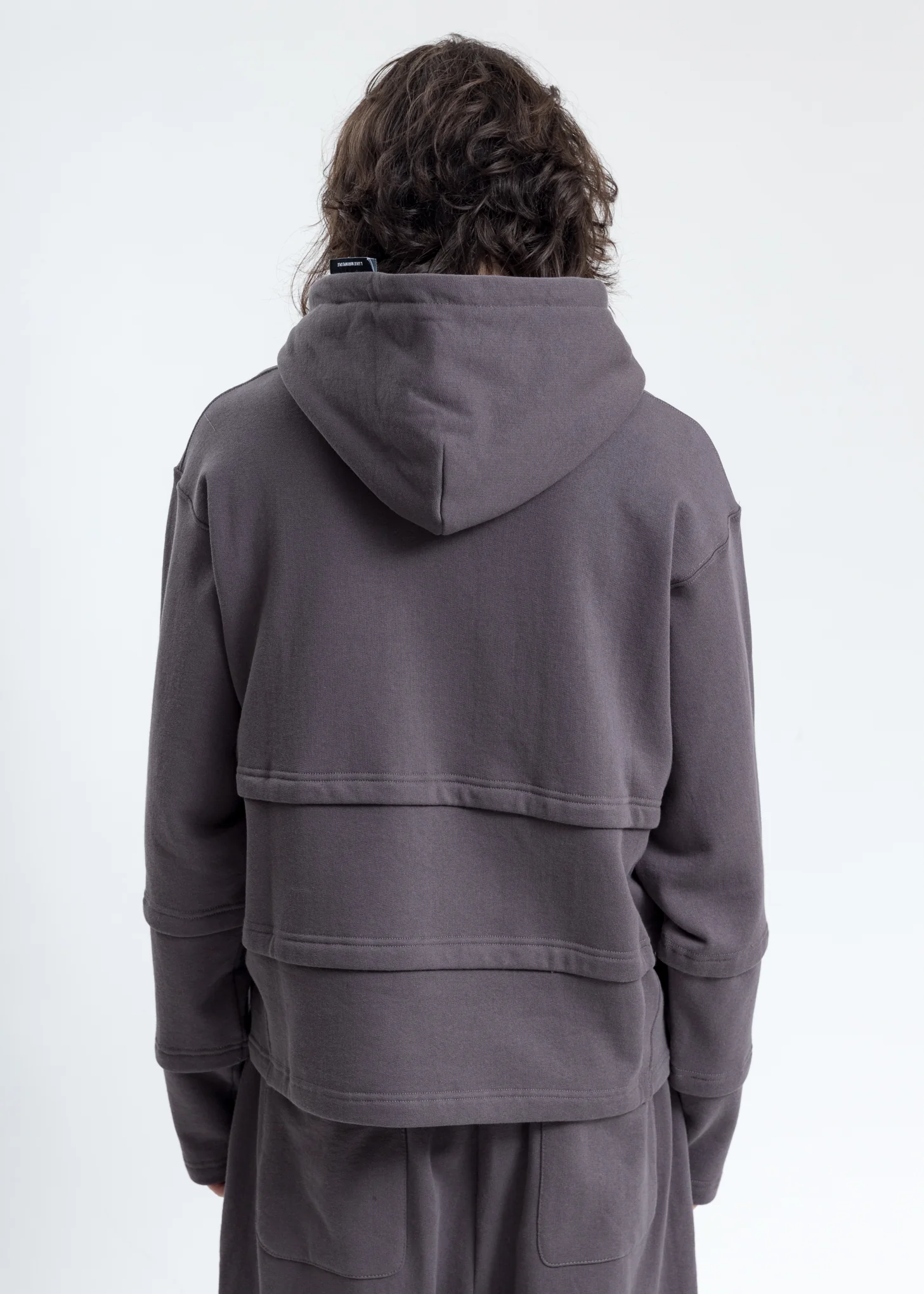 Grey Triple Layer Hoodies - Image 5
