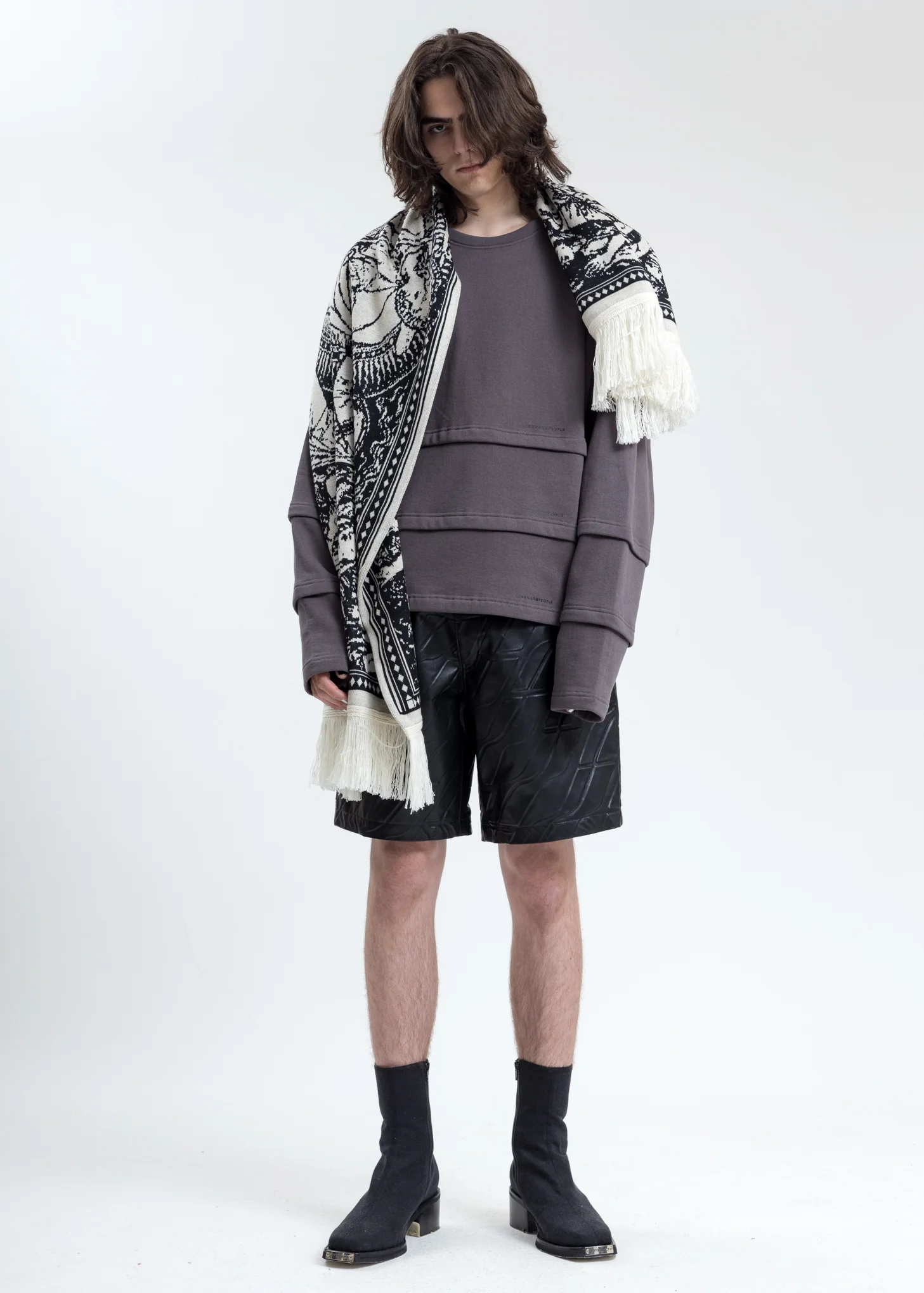 Grey Triple Layer Sweatshirt - Image 5