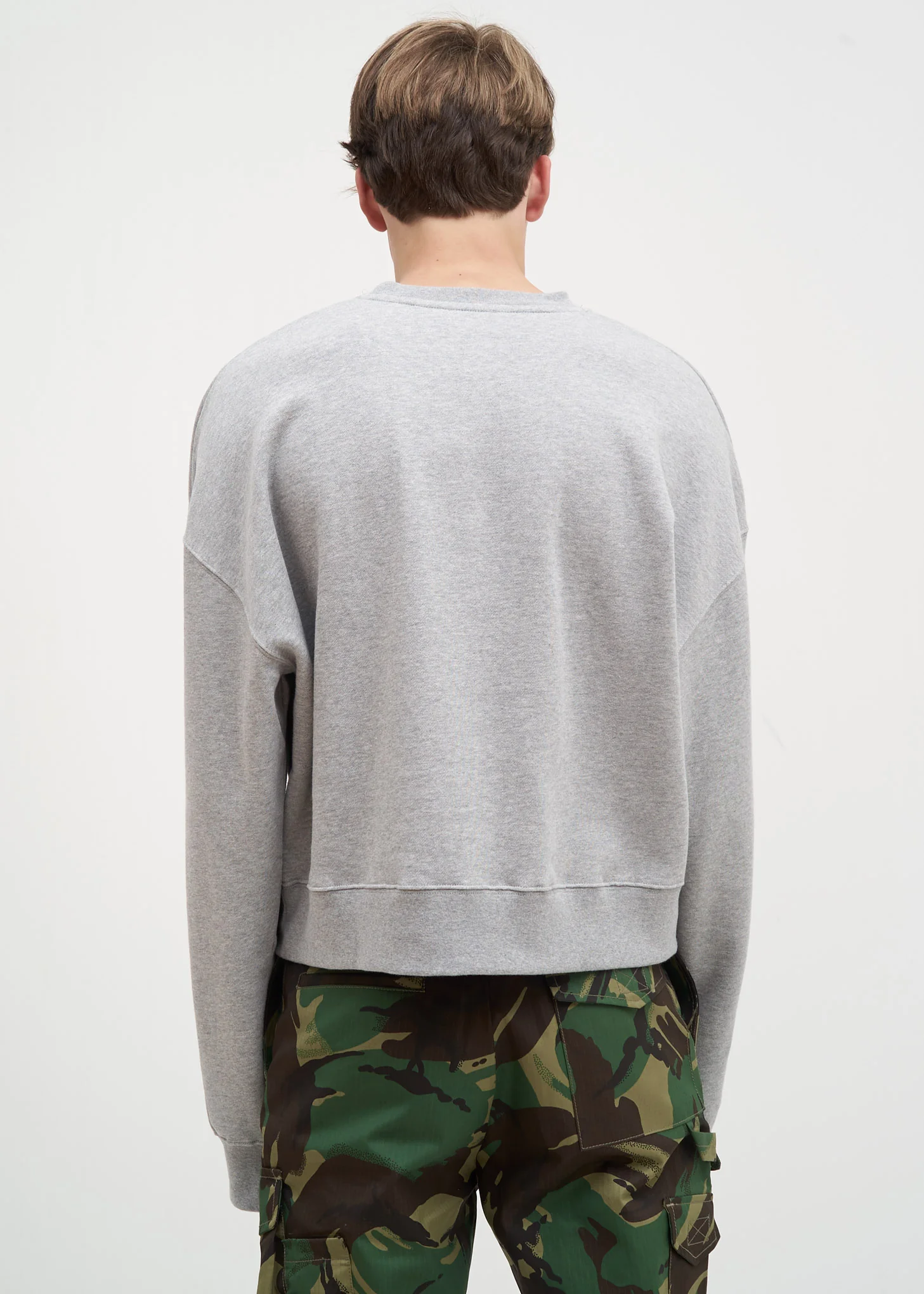 Grey Tron Printed Sweatshirt - Image 3