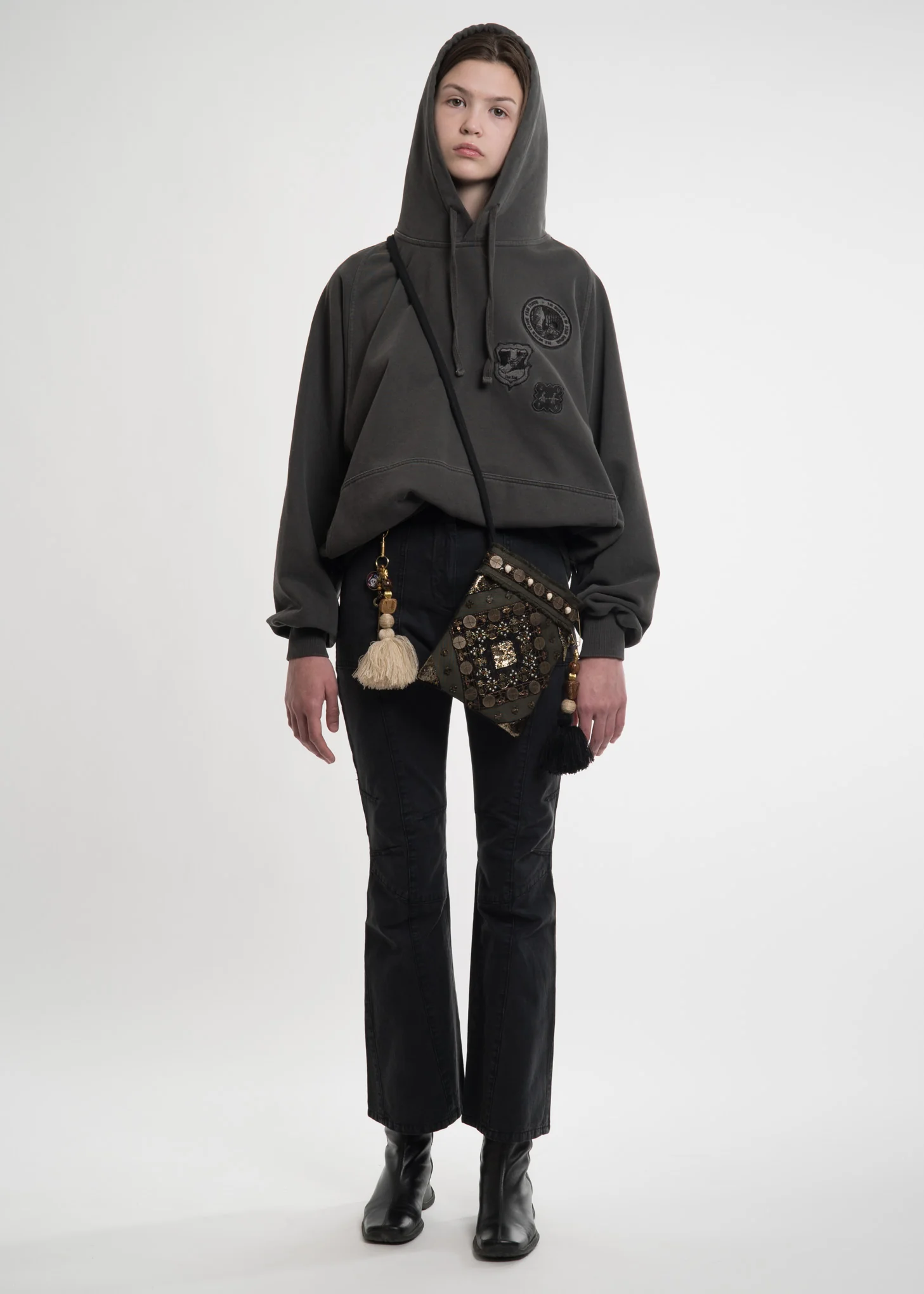Grey Twisted Denim w/ Keyring - Image 3