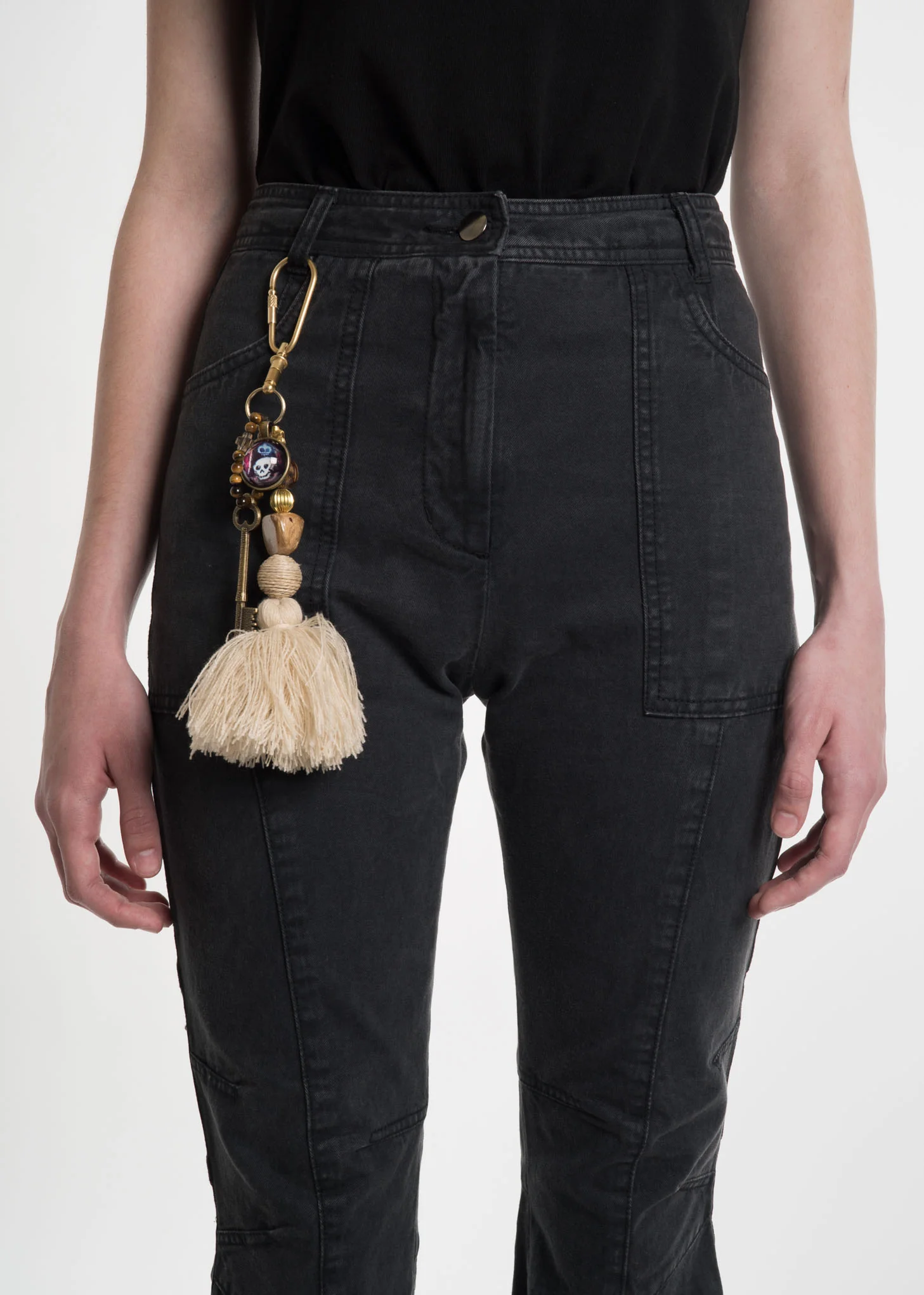 Grey Twisted Denim w/ Keyring - Image 5