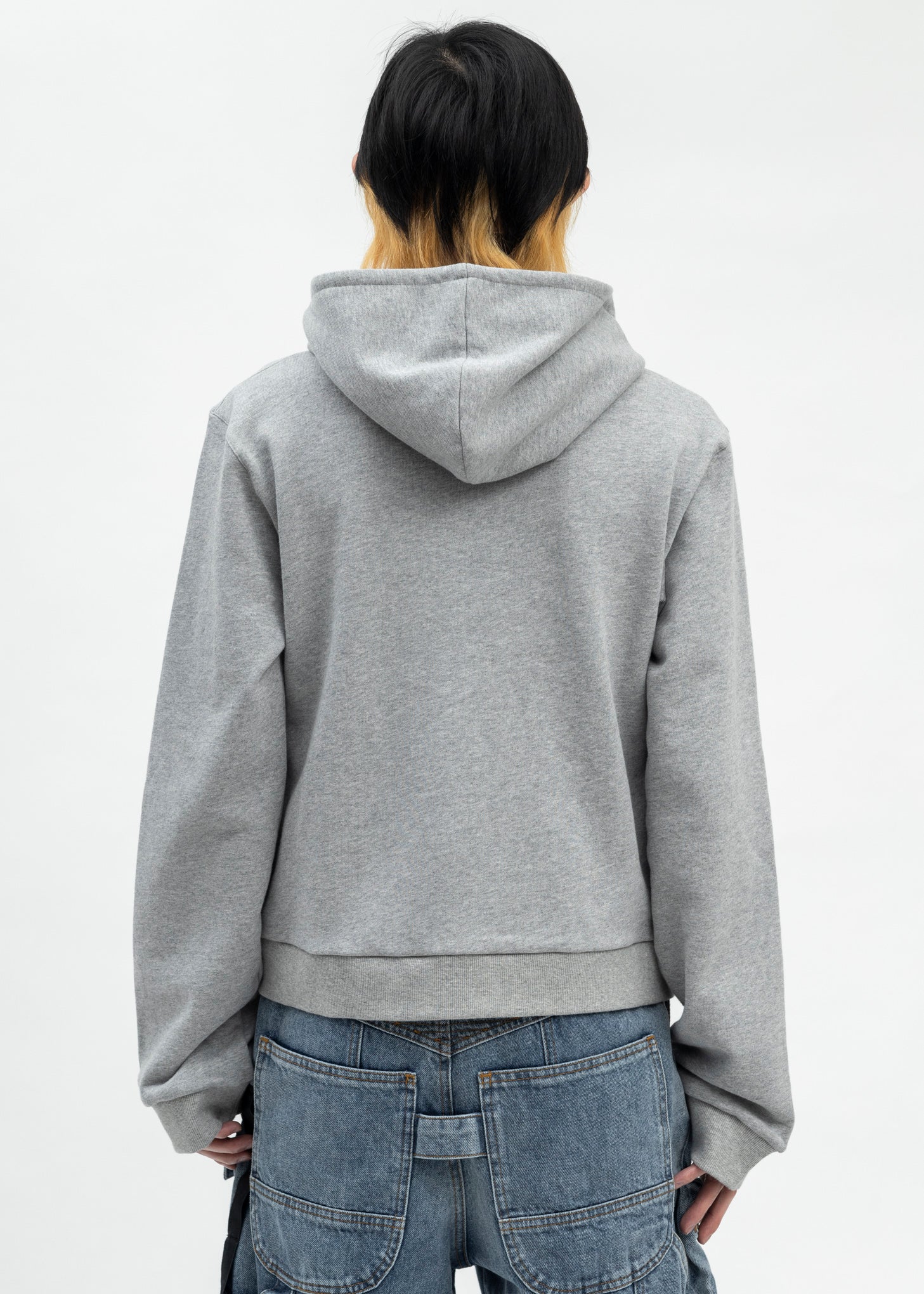 GREY UNDERWEAR HOODIE - Image 4