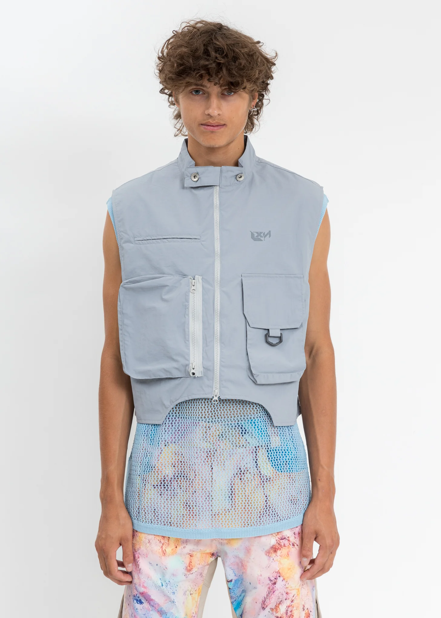Grey Worker Vest