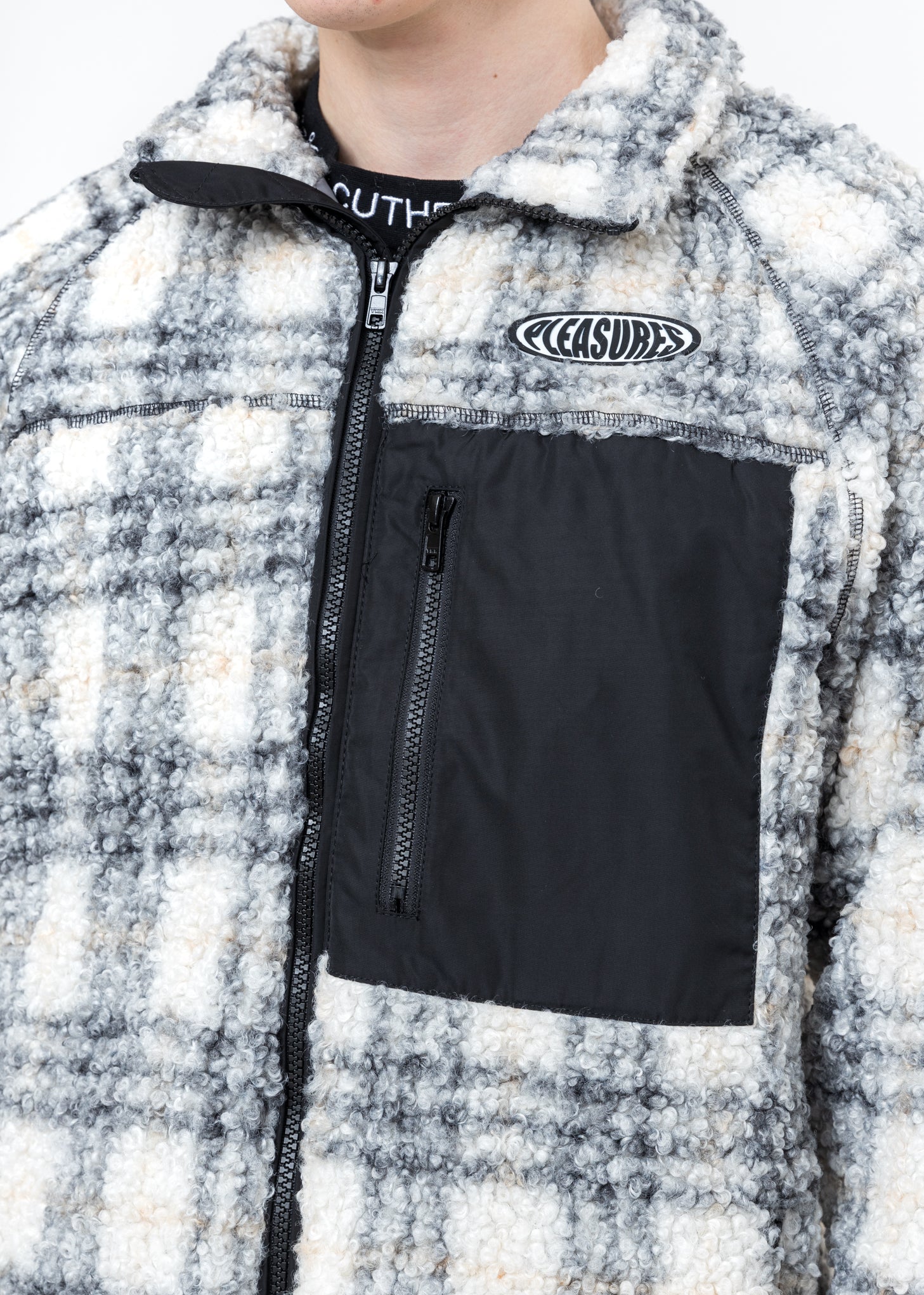 Grey Wraith Poodle Fleece Jacket - Image 4