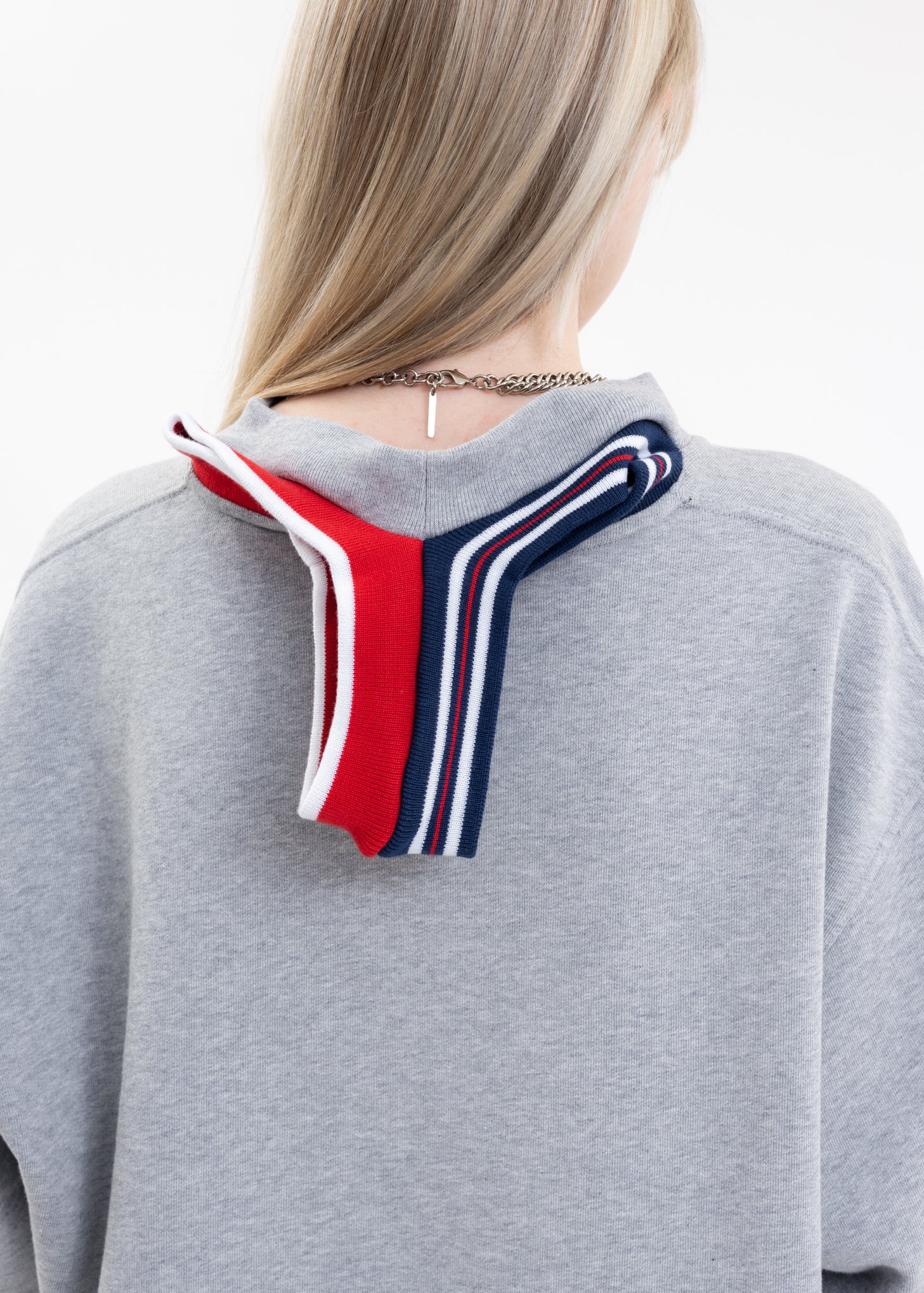 Grey Y/PROJECT X FILA THREE COLLAR Sweater - Image 5