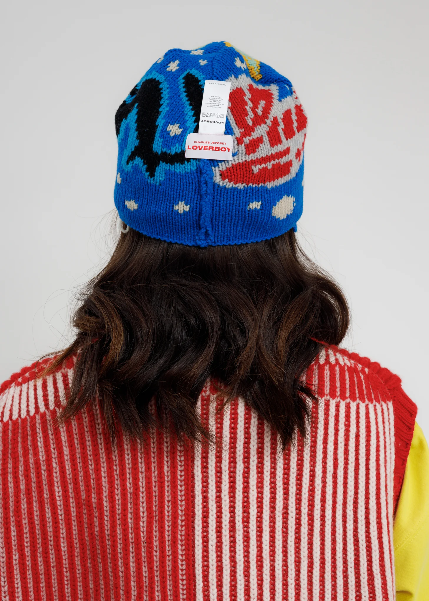 Guddle Graphic Tassle Beanie - Image 6