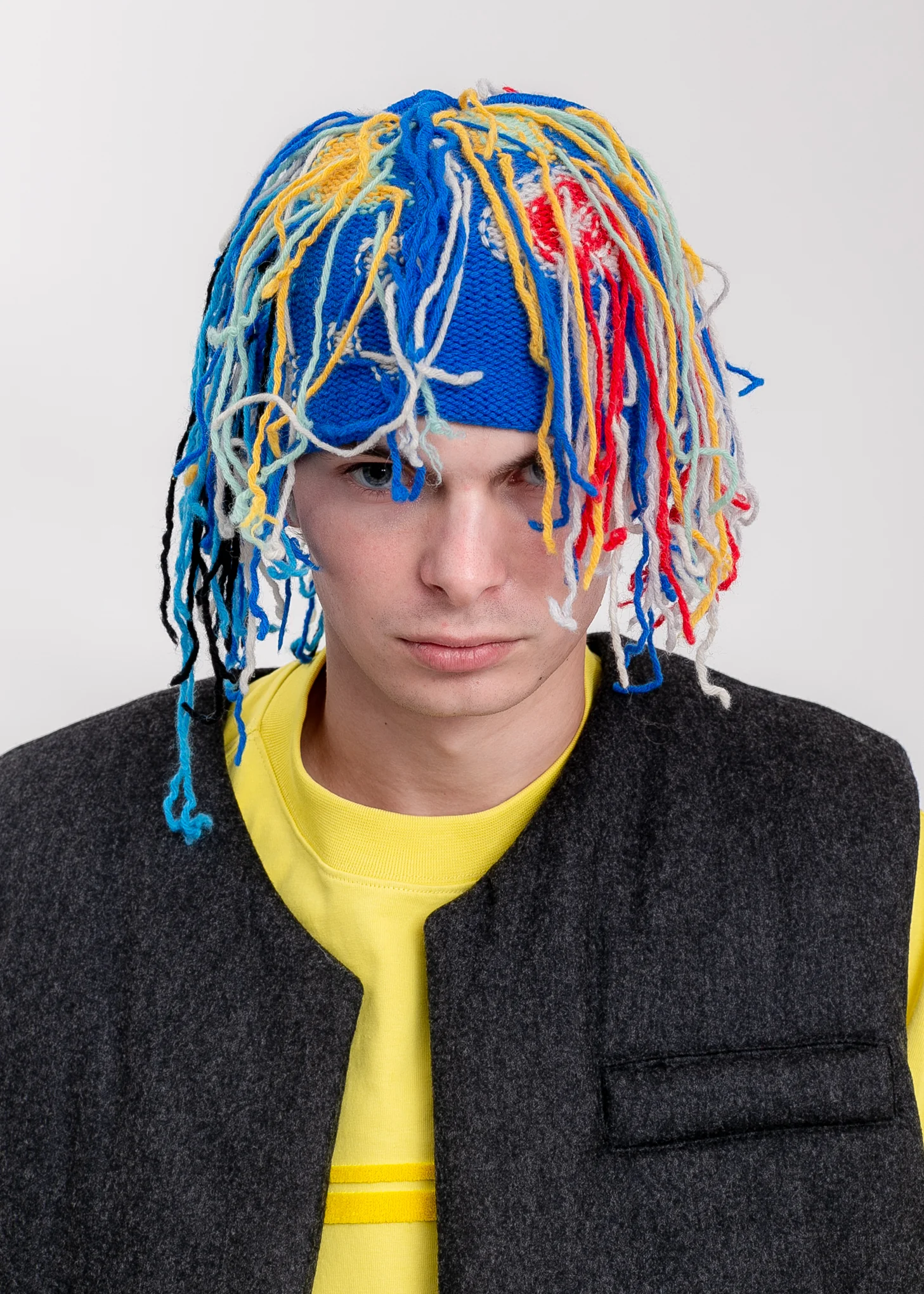 Guddle Graphic Tassle Beanie