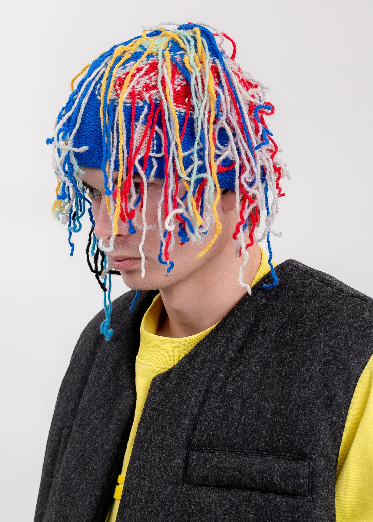 Guddle Graphic Tassle Beanie - Image 3